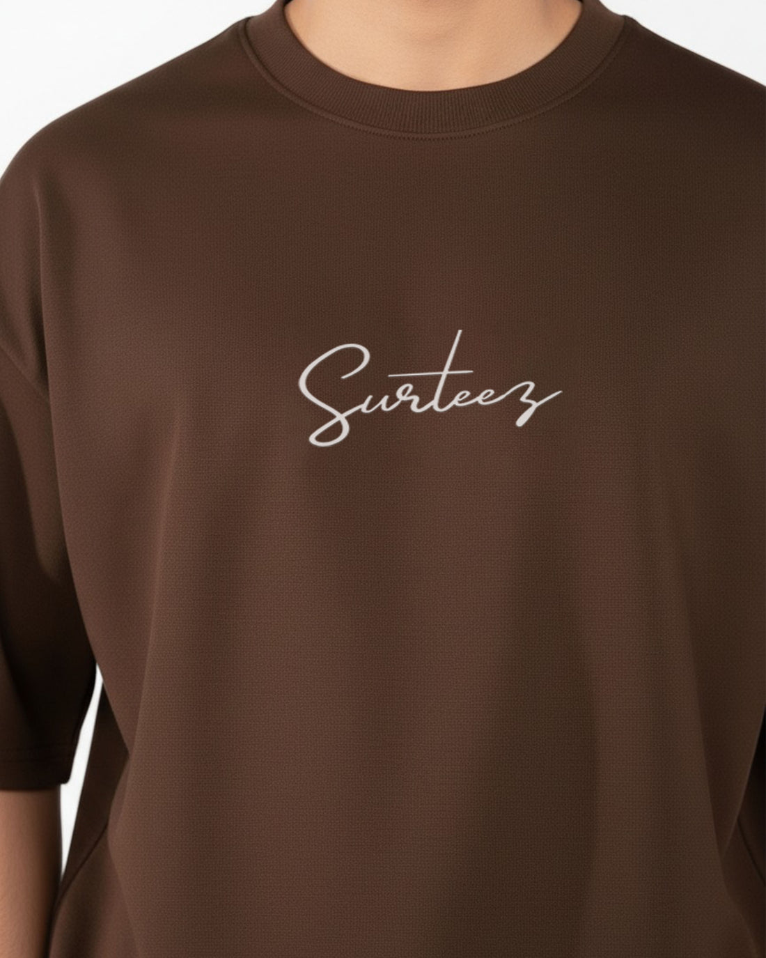 Dark Brown Interlock Co-ord Set