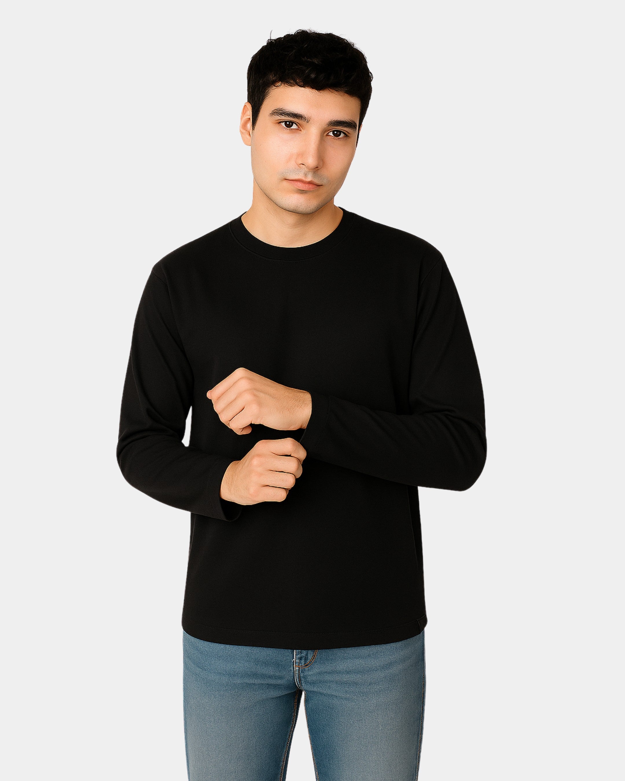 Black Full Sleeve Tee