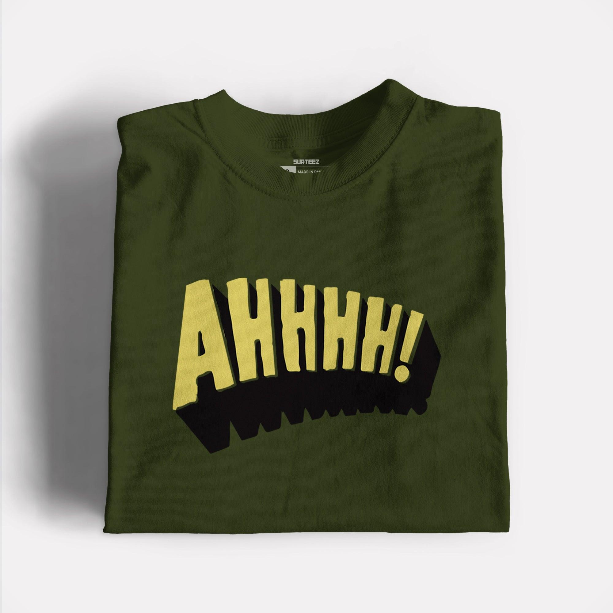 AHHHH Graphic Tshirt - Surteez