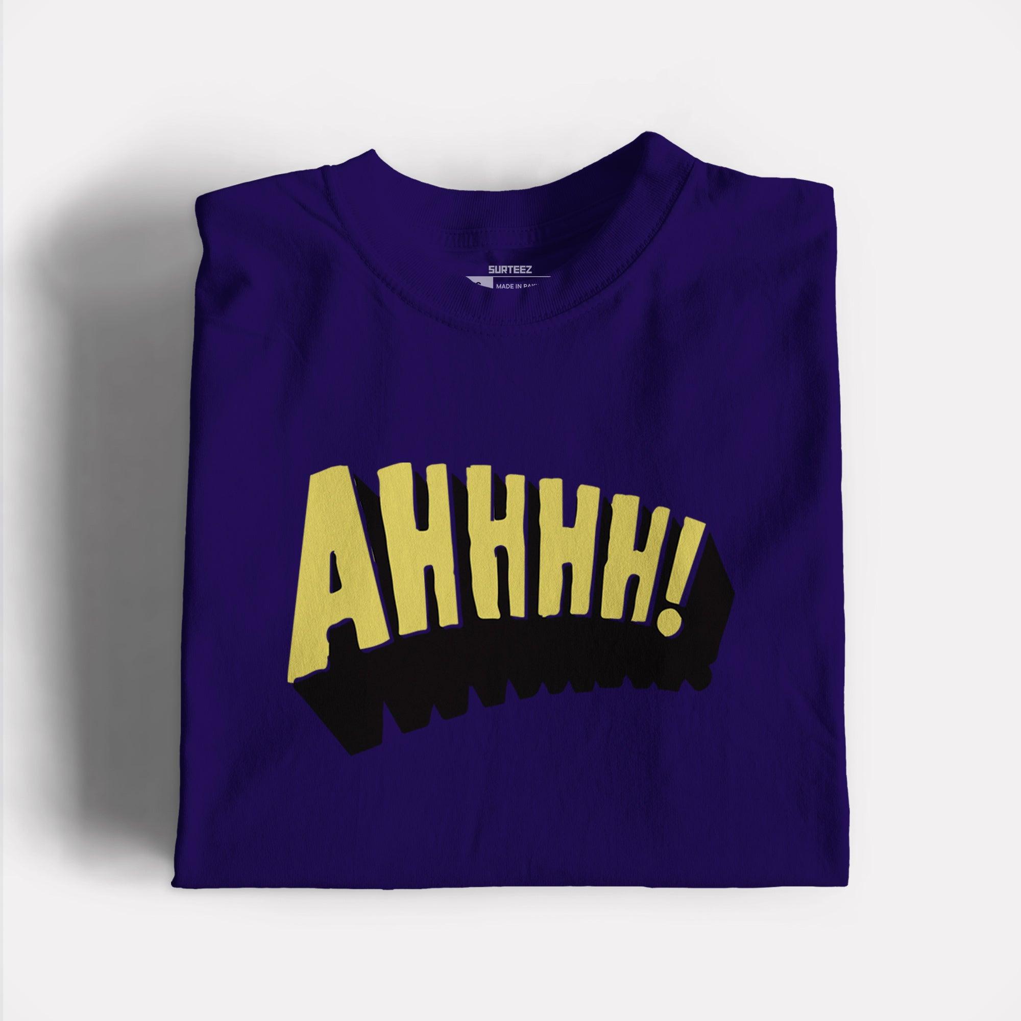 AHHHH Graphic Tshirt - Surteez