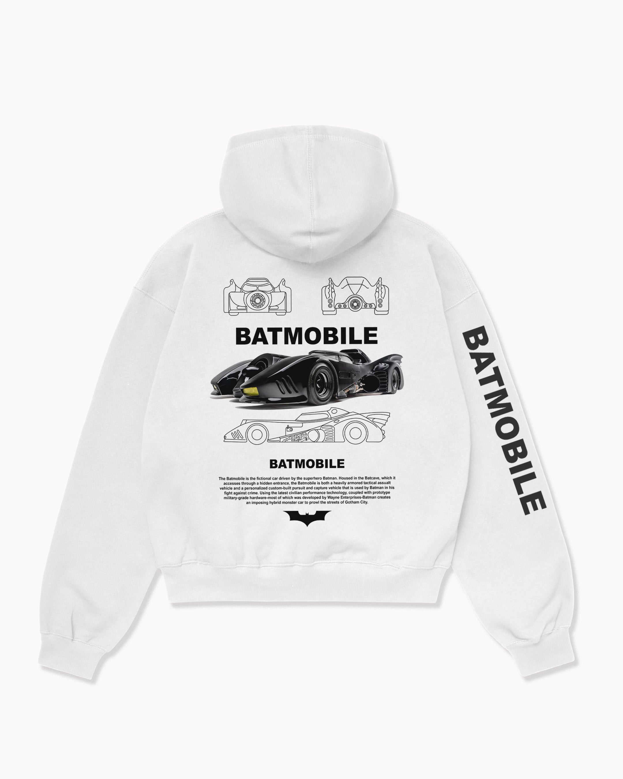 Oversize Batmobile Hoodie