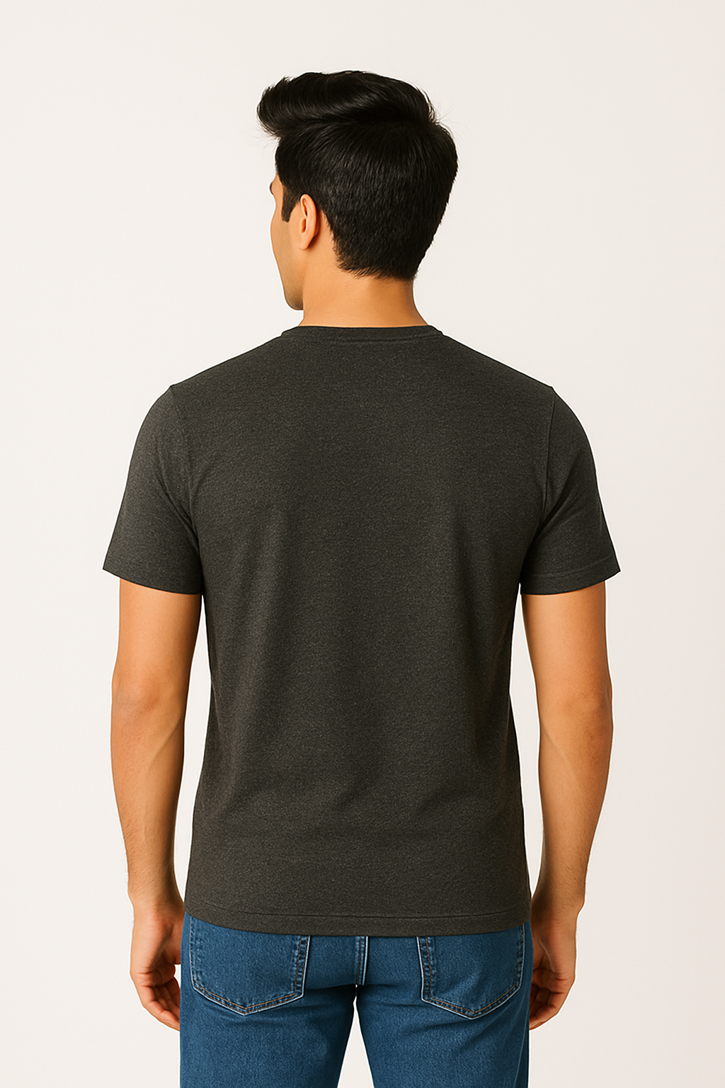 Charcoal Basic Tee