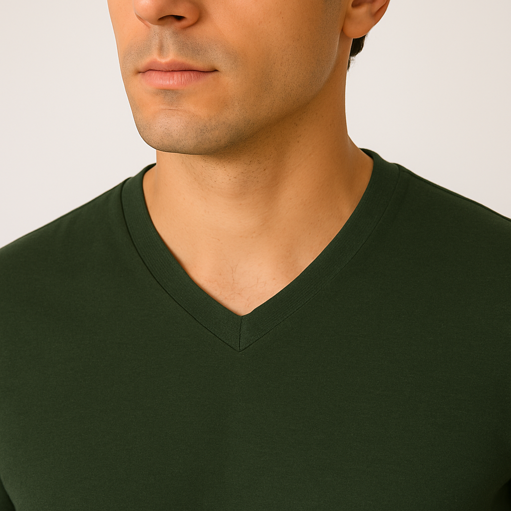 V-Neck Basic Tee