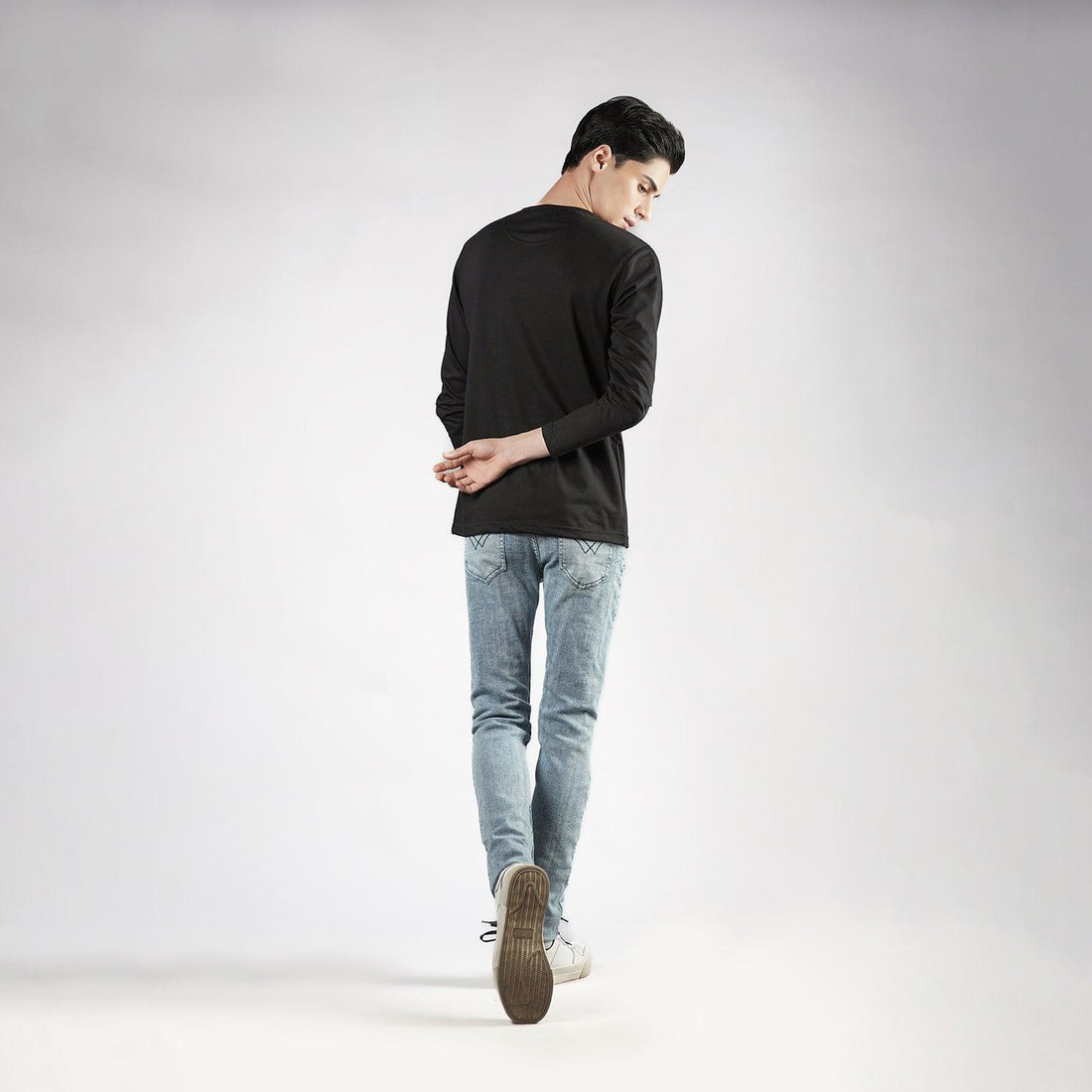 Black Henley F/S - Surteez