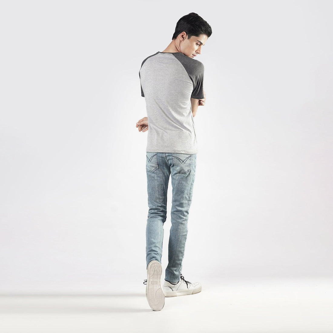 Charcoal Grey Raglan - Surteez