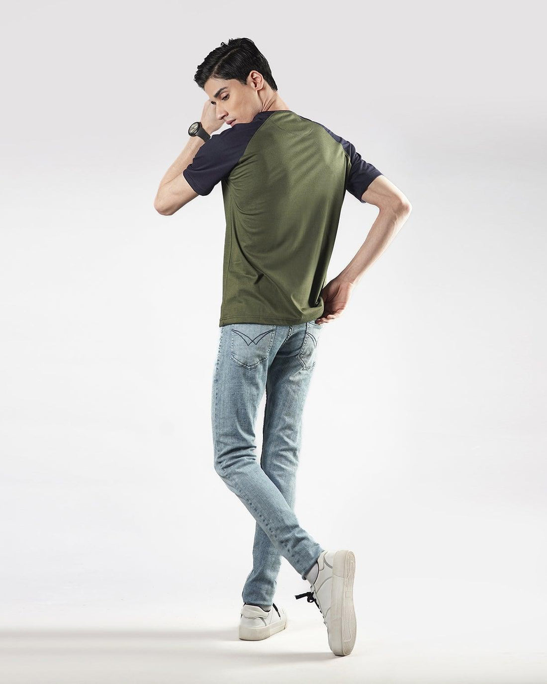 Army Green Raglan - Surteez