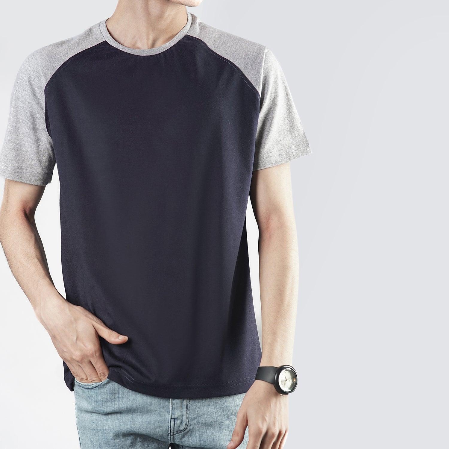 Navy Grey Raglan - Surteez