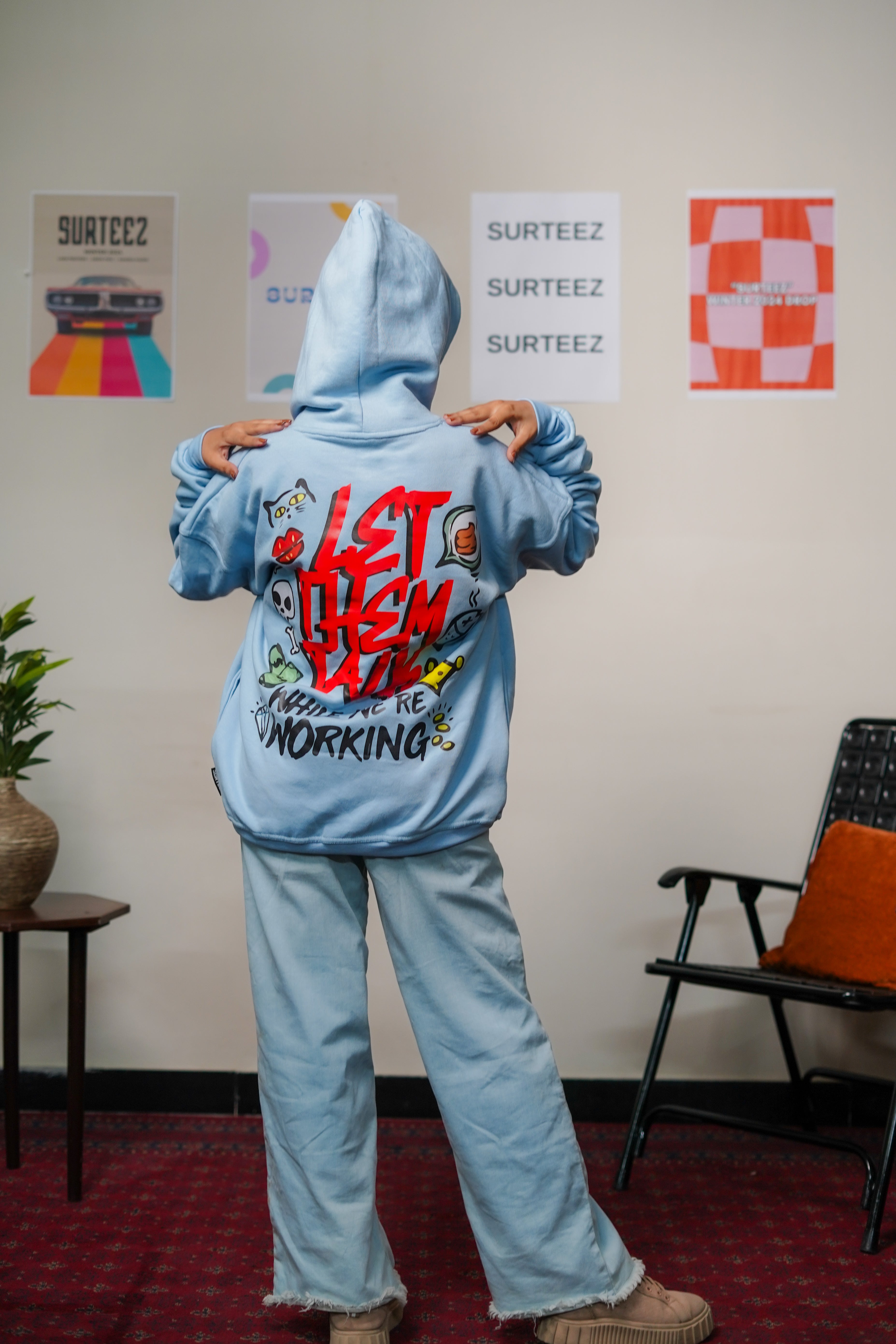 Oversize Let Them Talk Hoodie