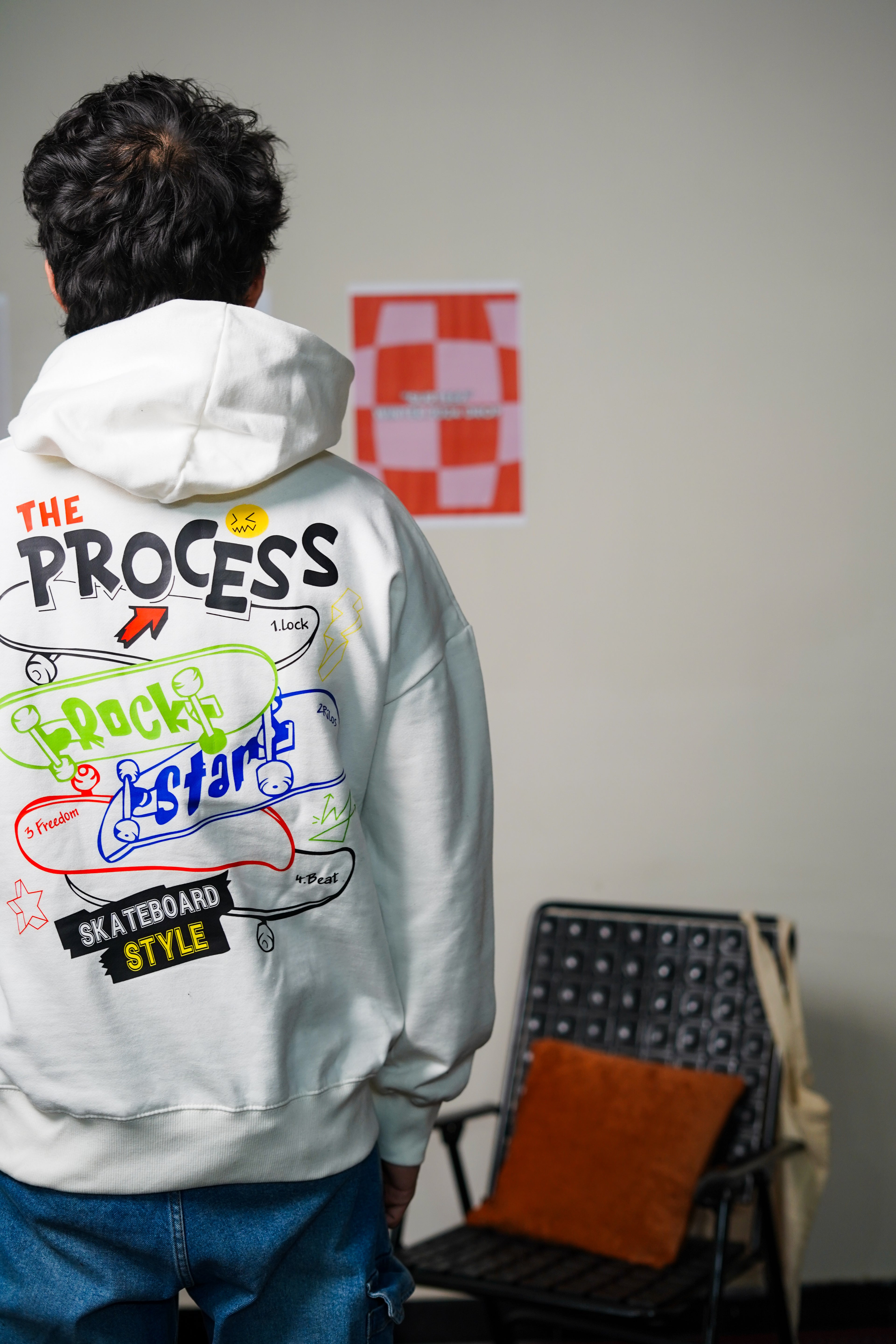 Oversize Skateboard Hoodie