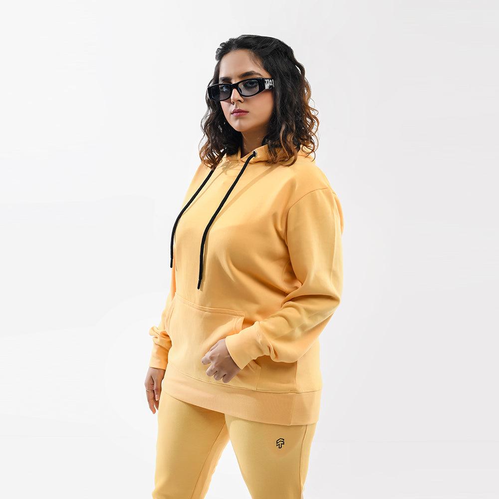 Yellow Fleece Hoodie - Surteez