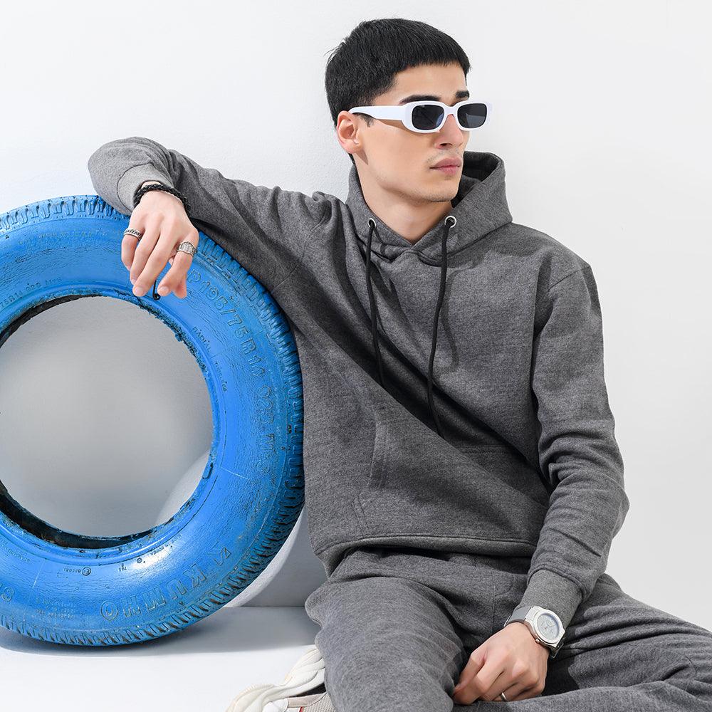 Charcoal Fleece Tracksuit - Surteez