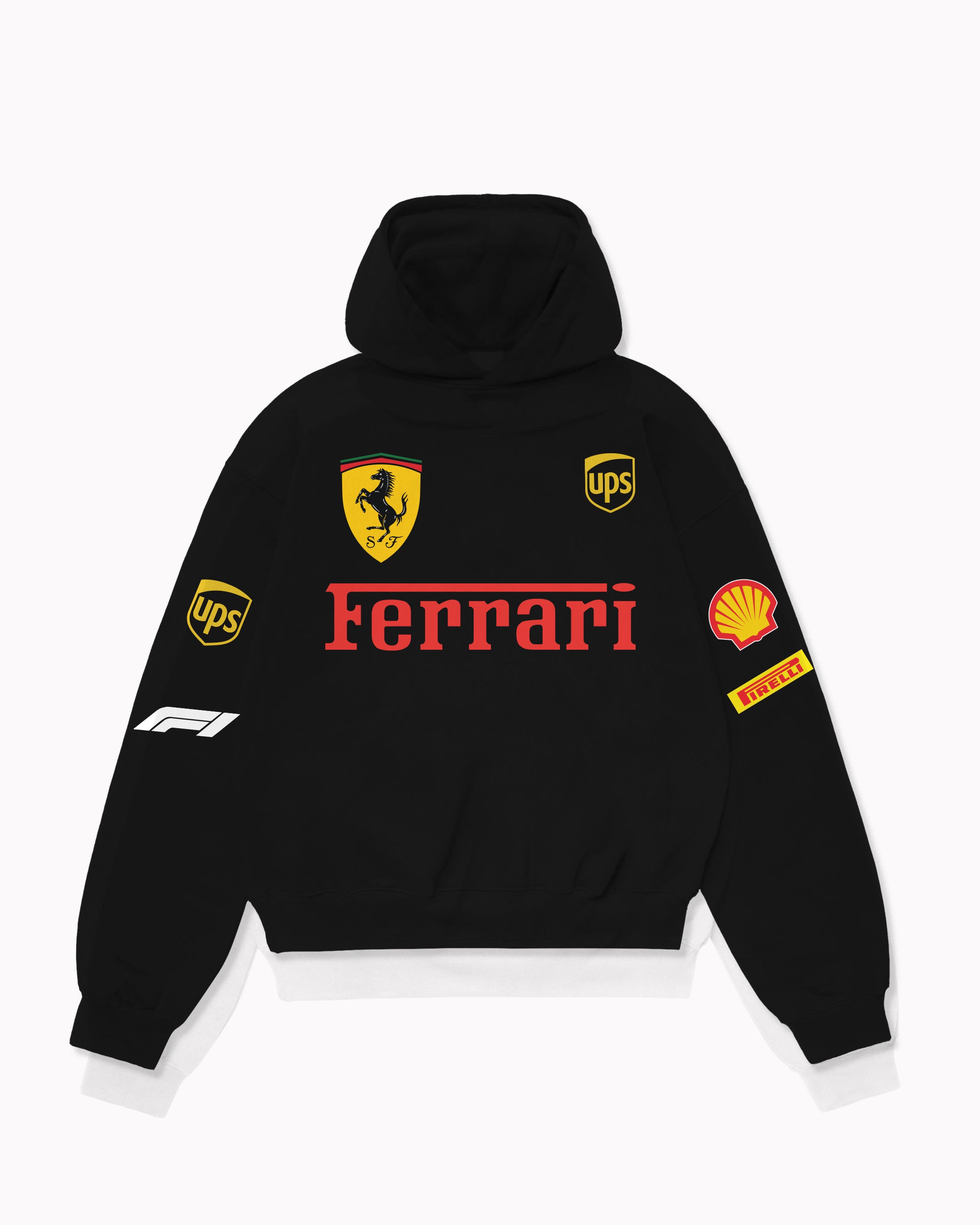 Oversize Ferrari Hoodie