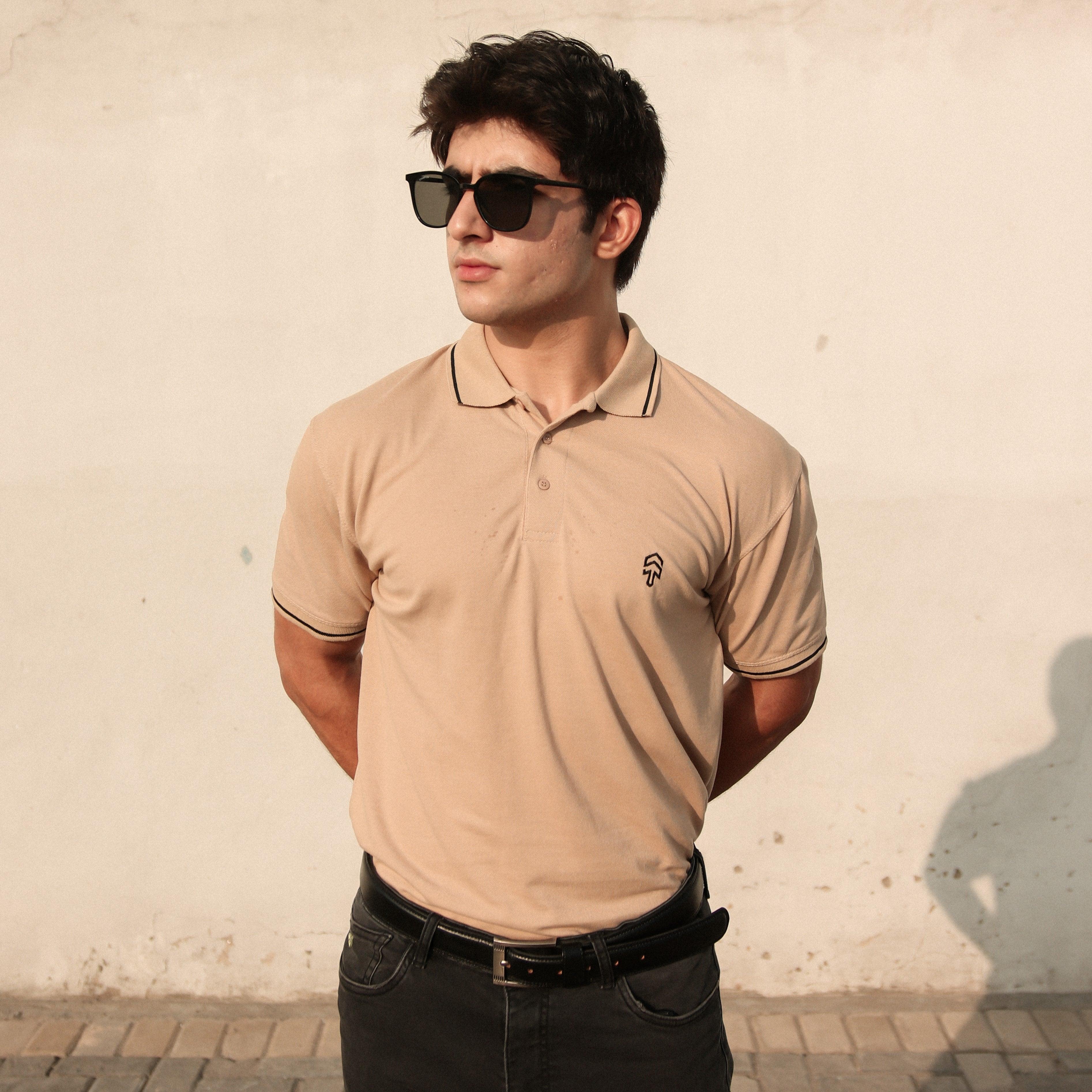 Polo Shirt - Beige - Surteez