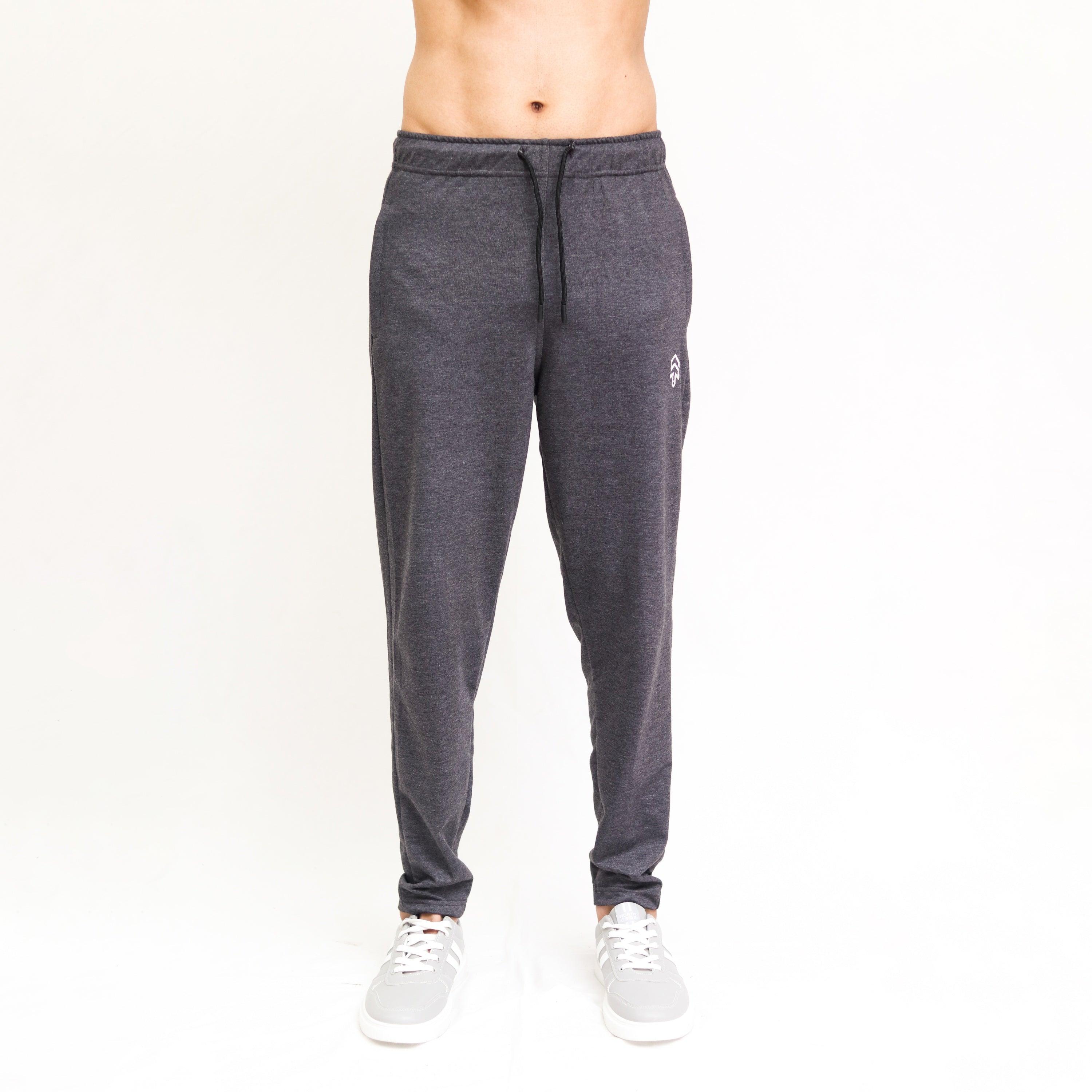 Charcoal Terry Basic Trouser - Surteez