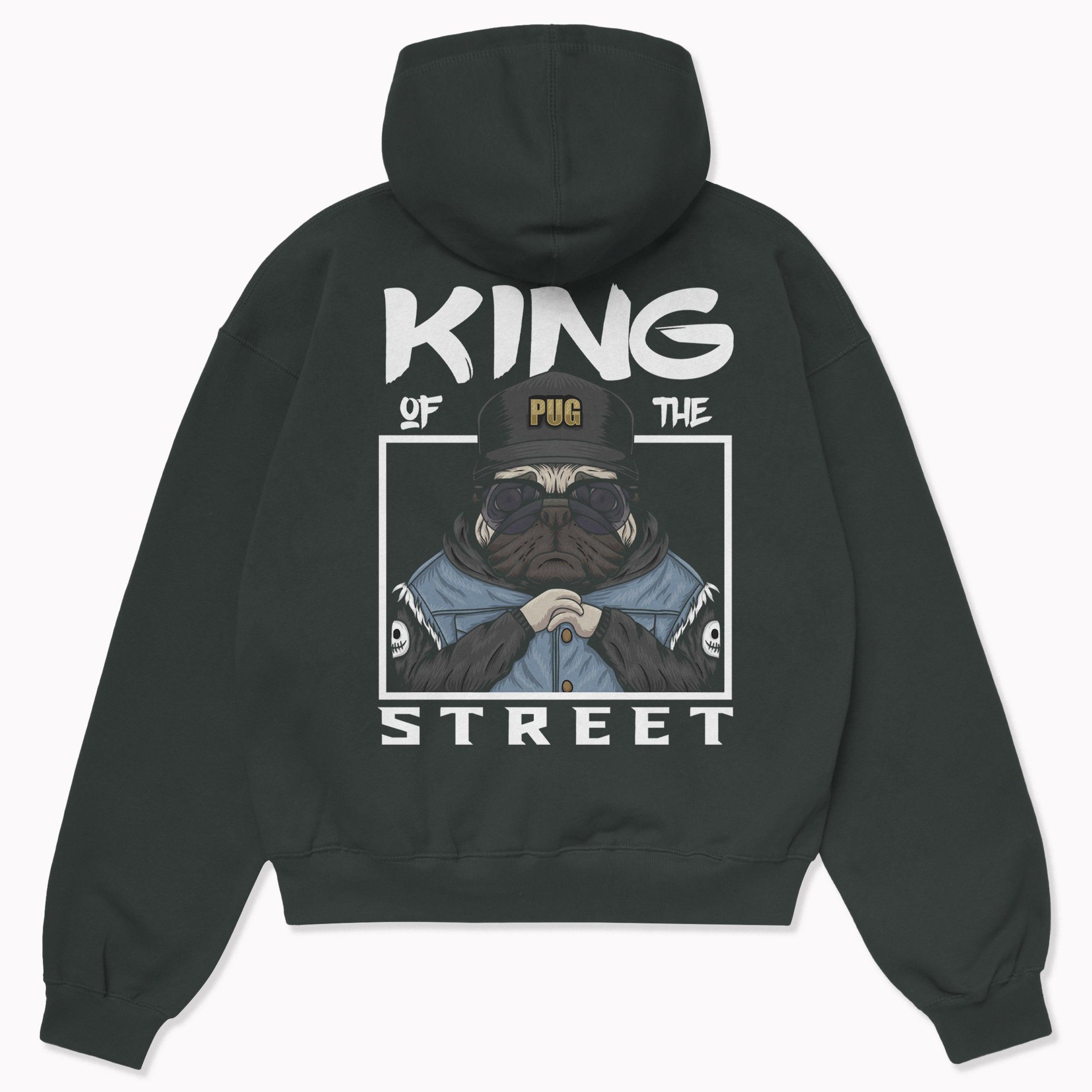 Oversize King Of The Street Hoodie - Surteez