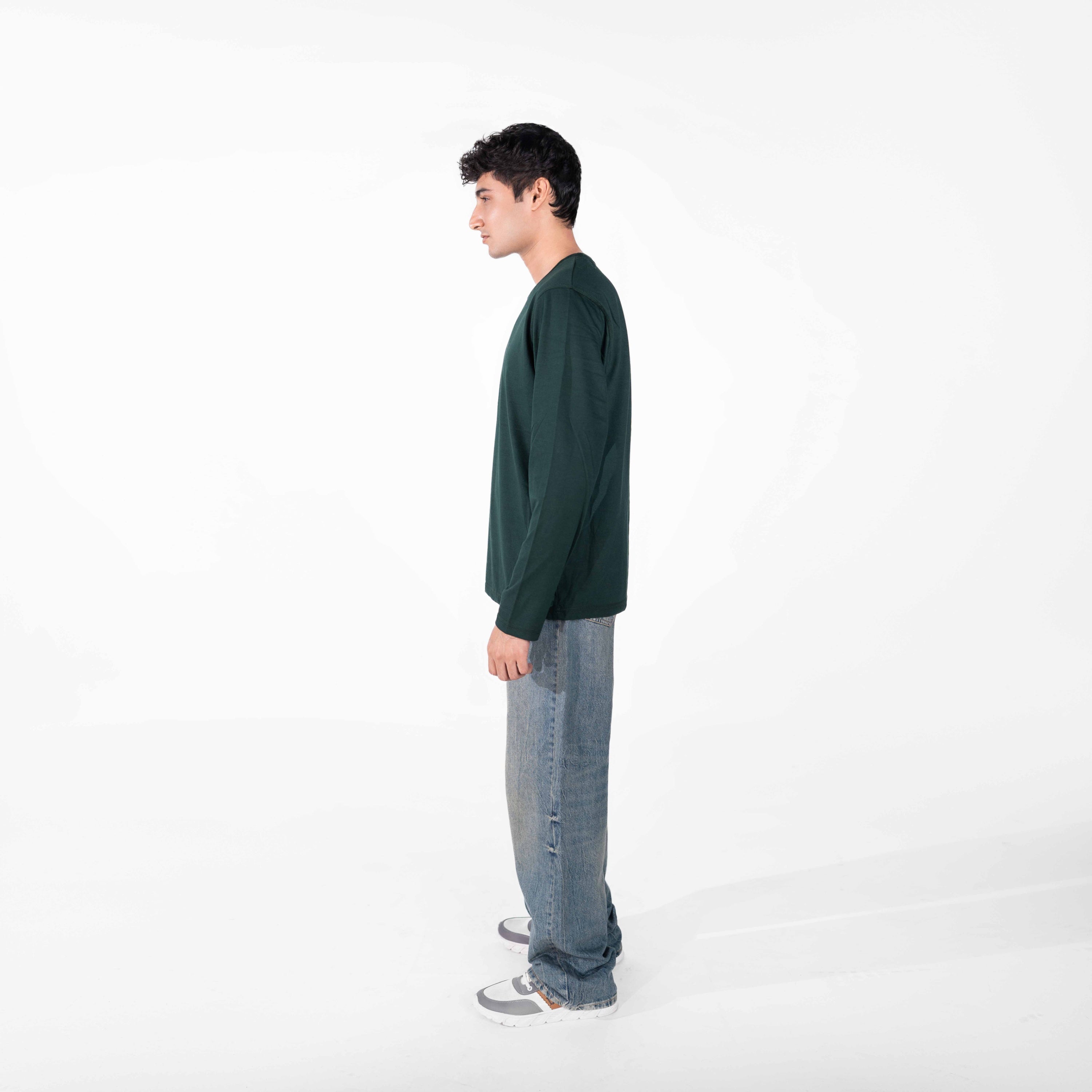 Bottle Green Full Sleeve Tee