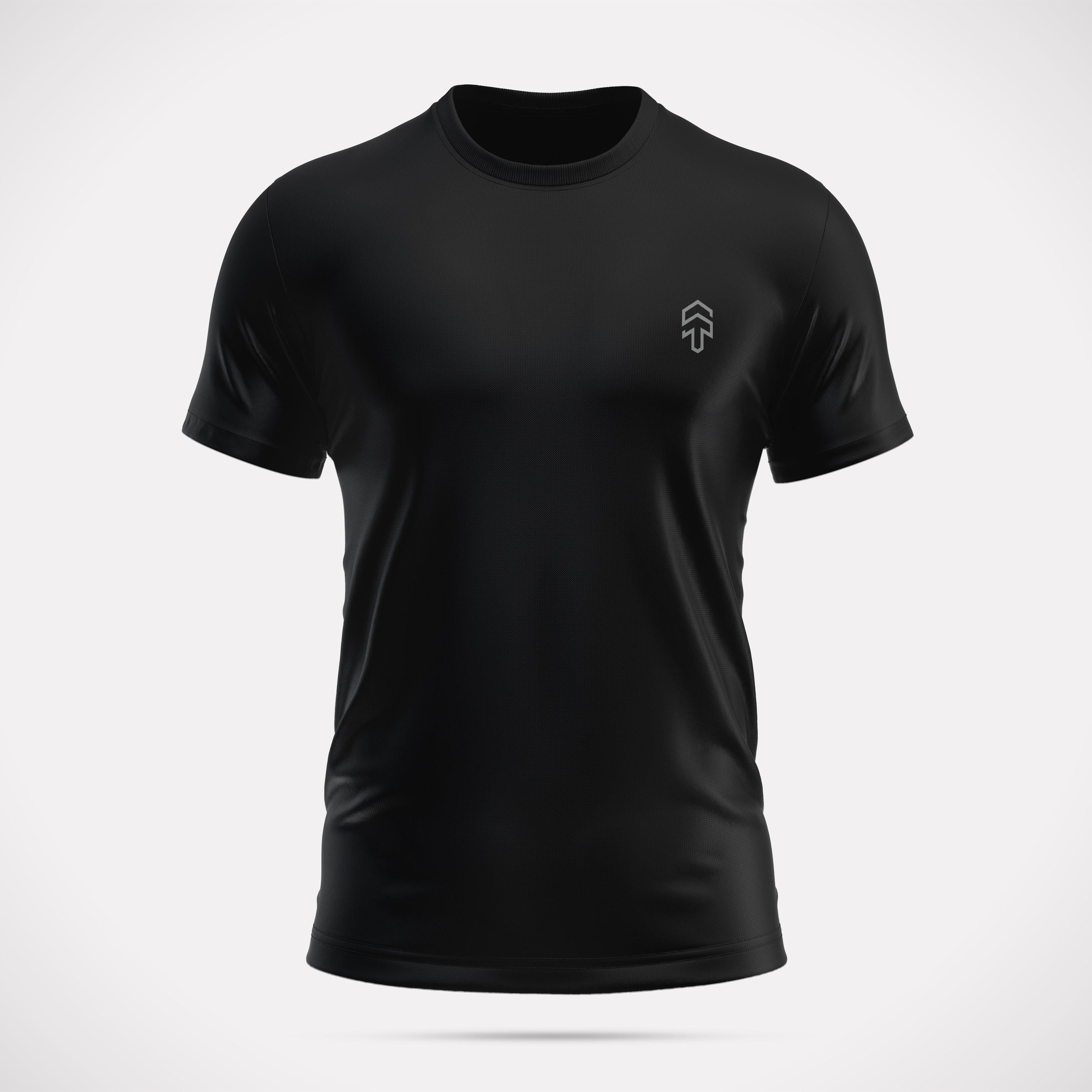 Black Dri-fit Tee H/S - Surteez