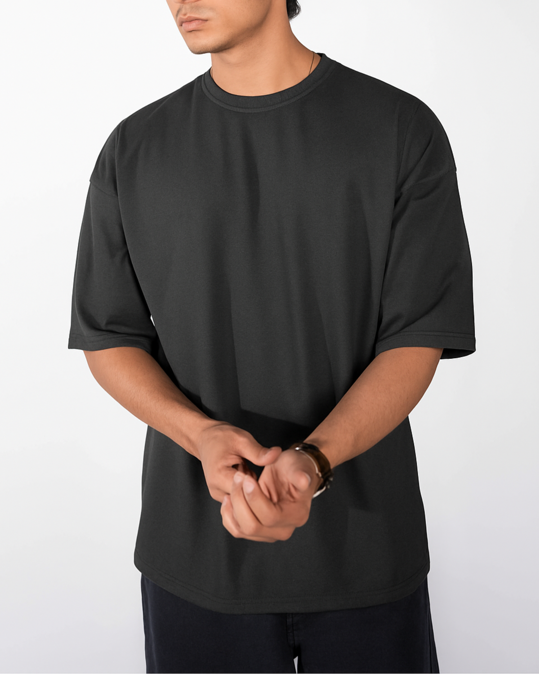 Oversize Charcoal Tee