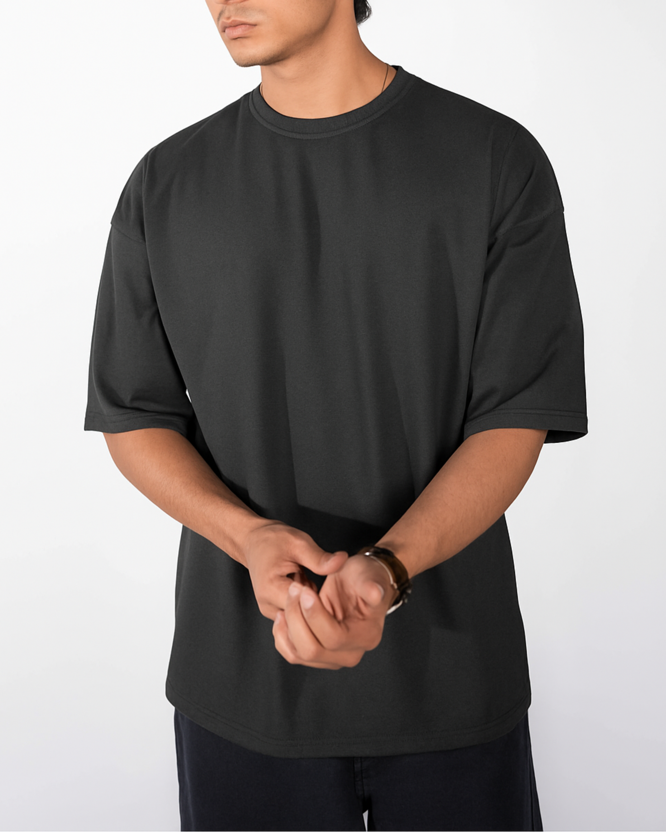 Oversize Charcoal Tee