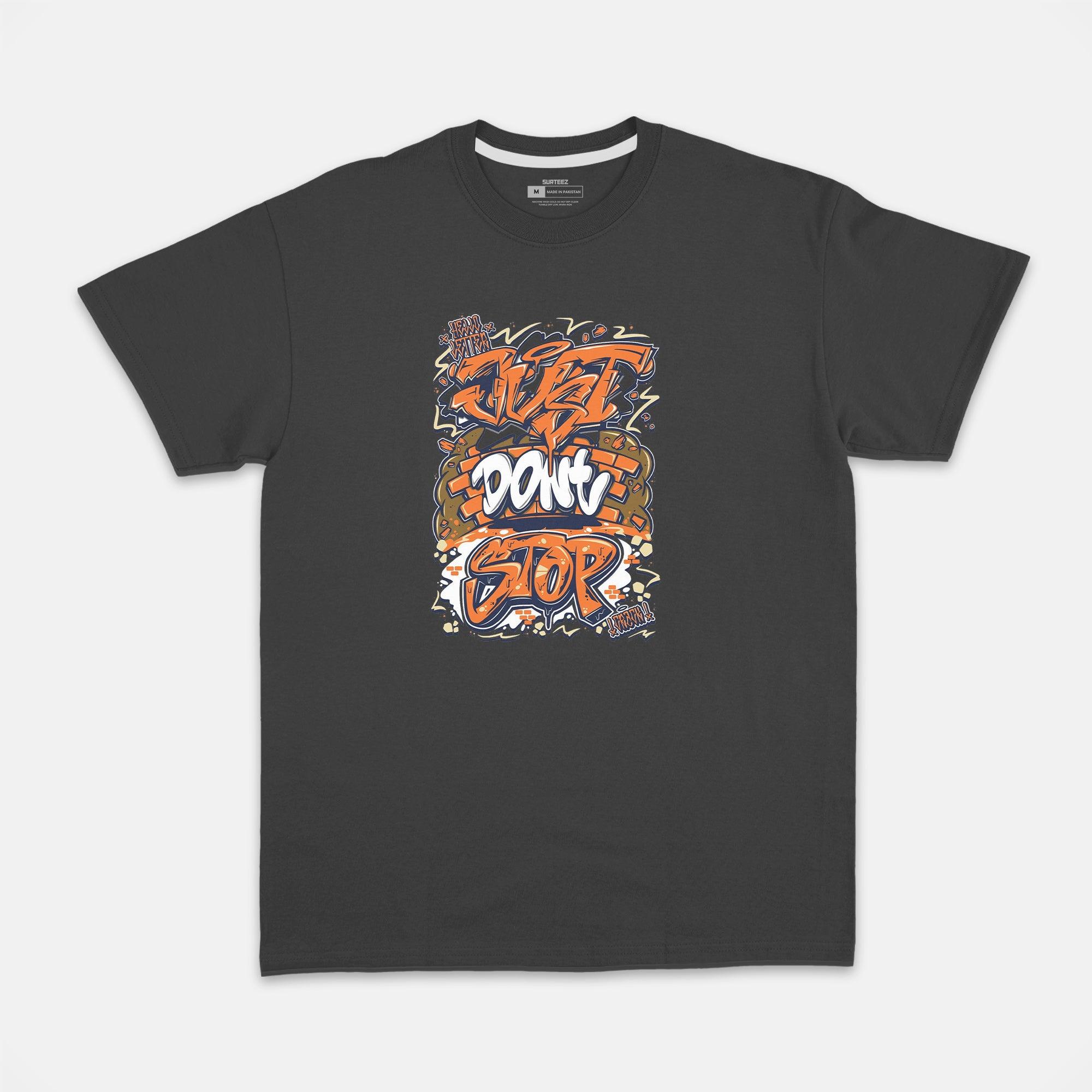 Dont Stop Graphic Tee - Surteez