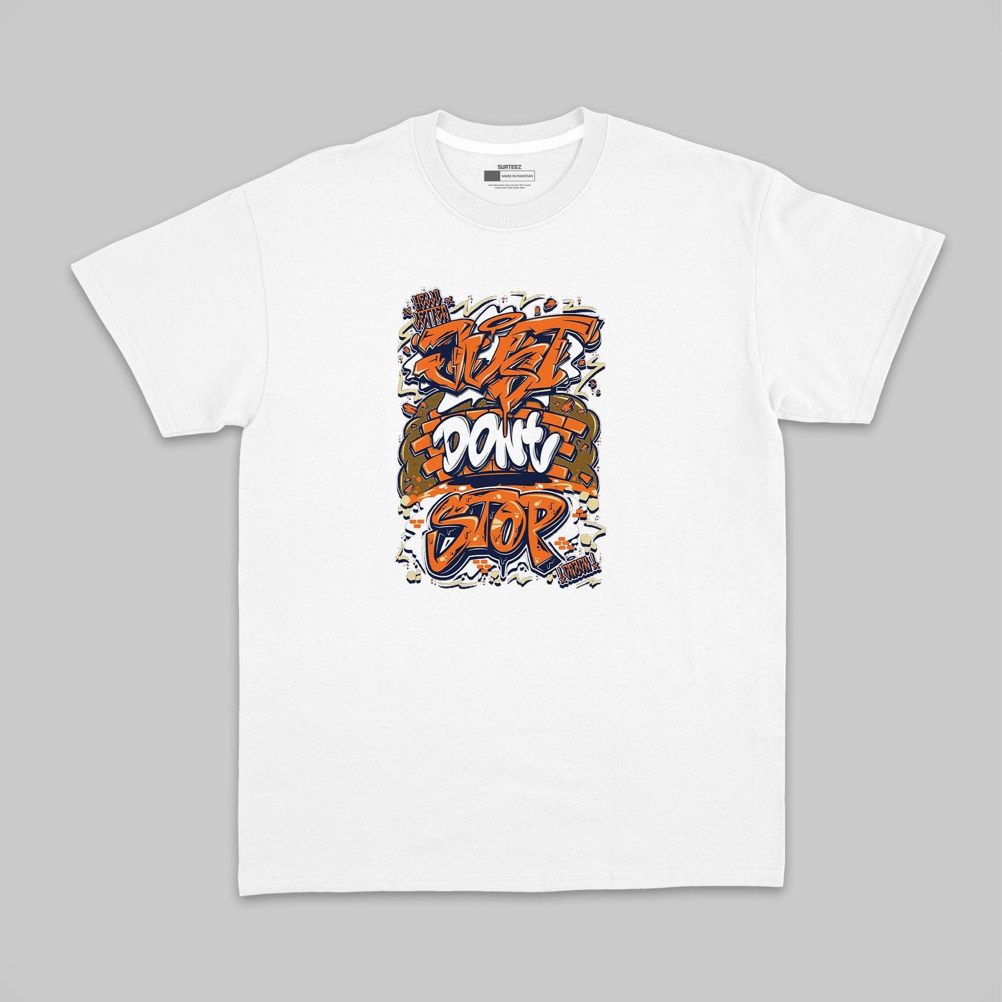 Dont Stop Graphic Tee - Surteez