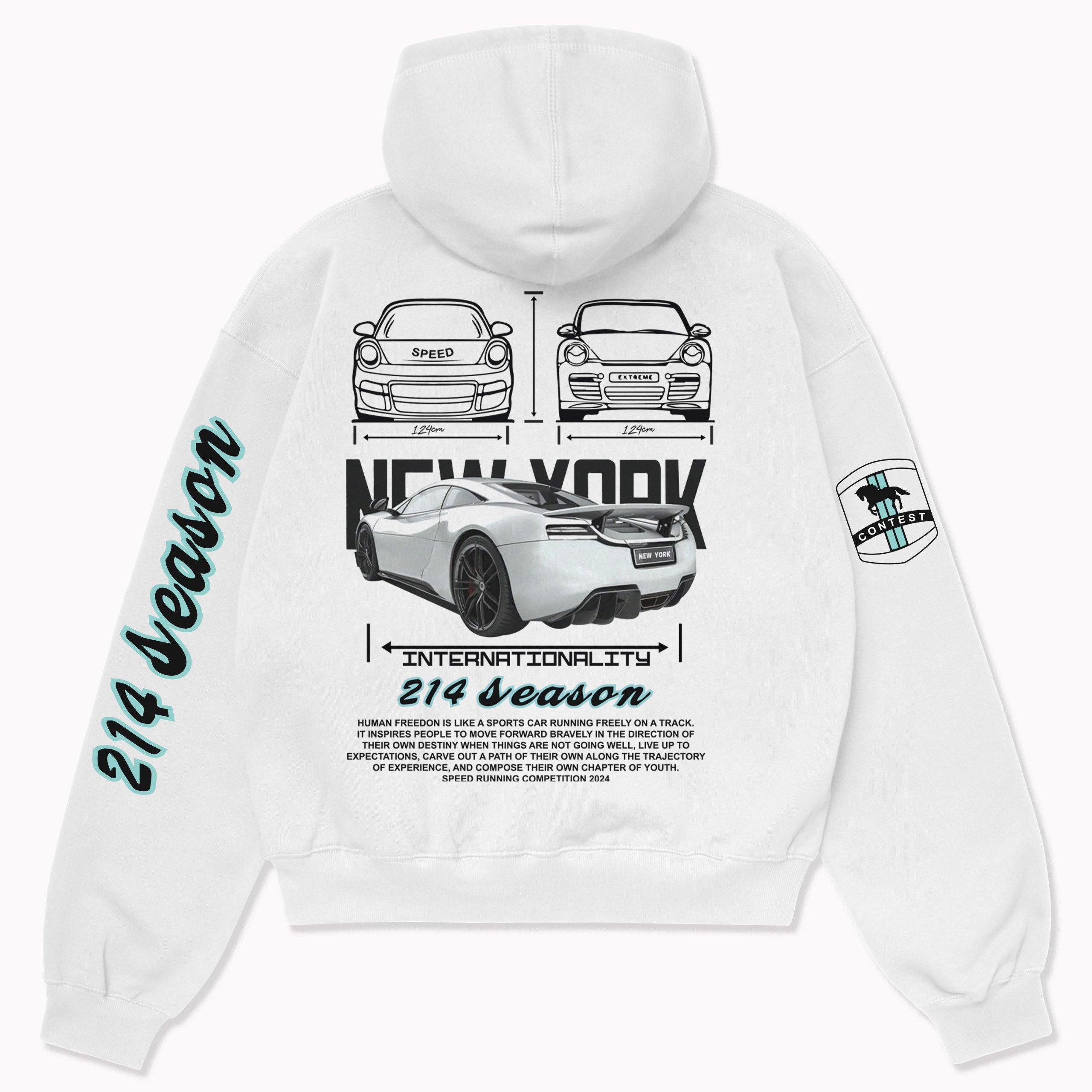 Oversize New York 214 Hoodie
