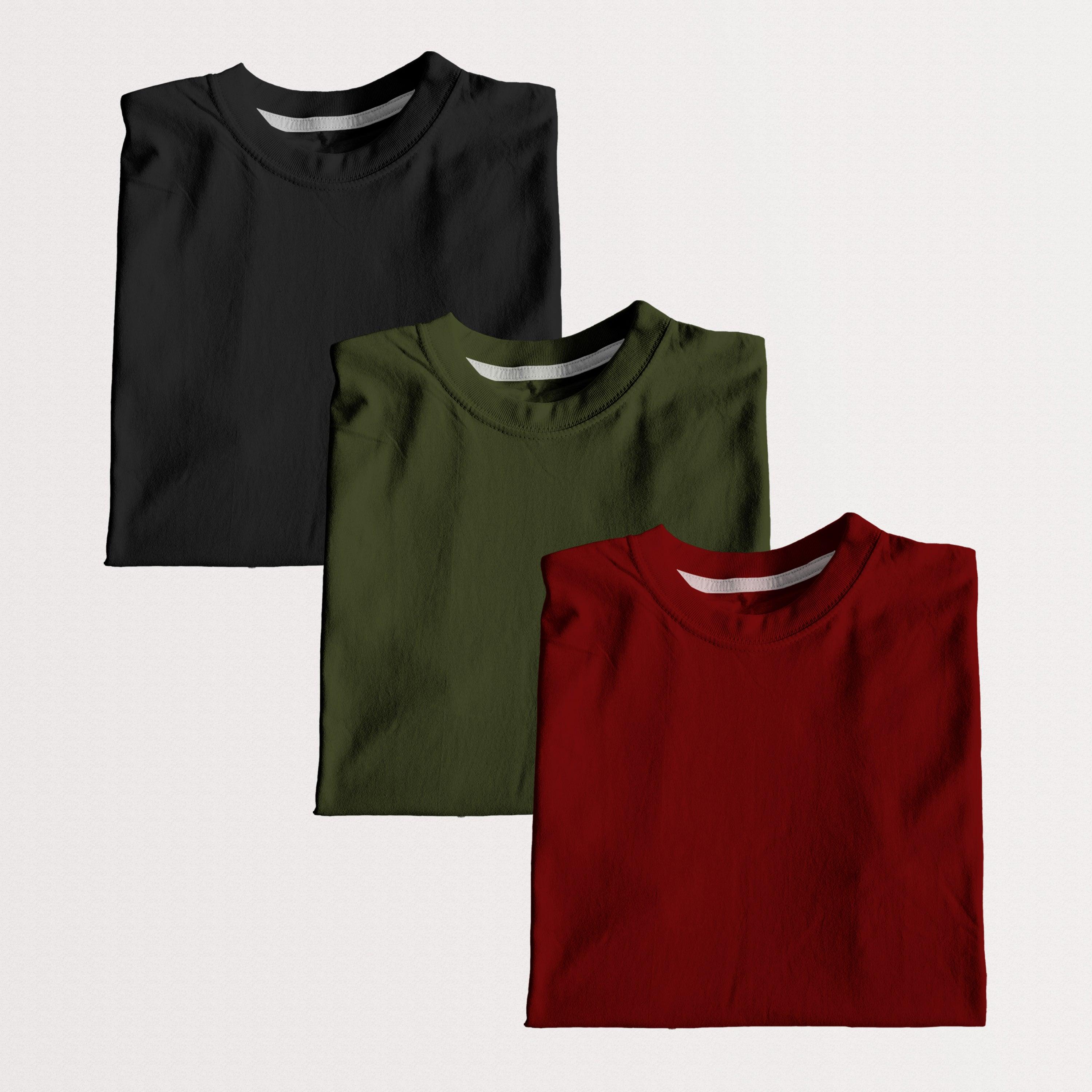 Any Pack of 3 Basic Tees - Surteez