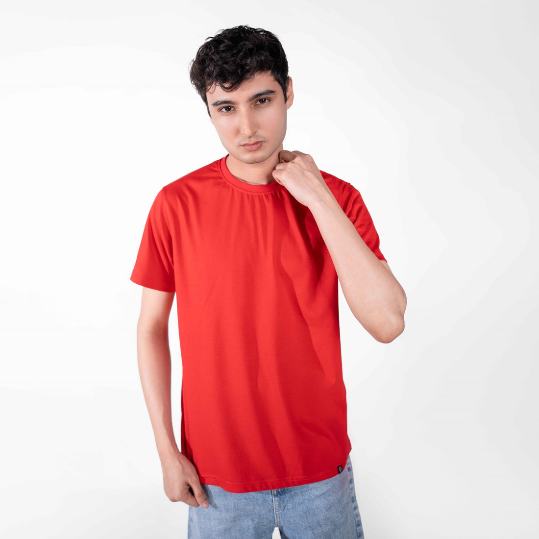 Red Basic Tee
