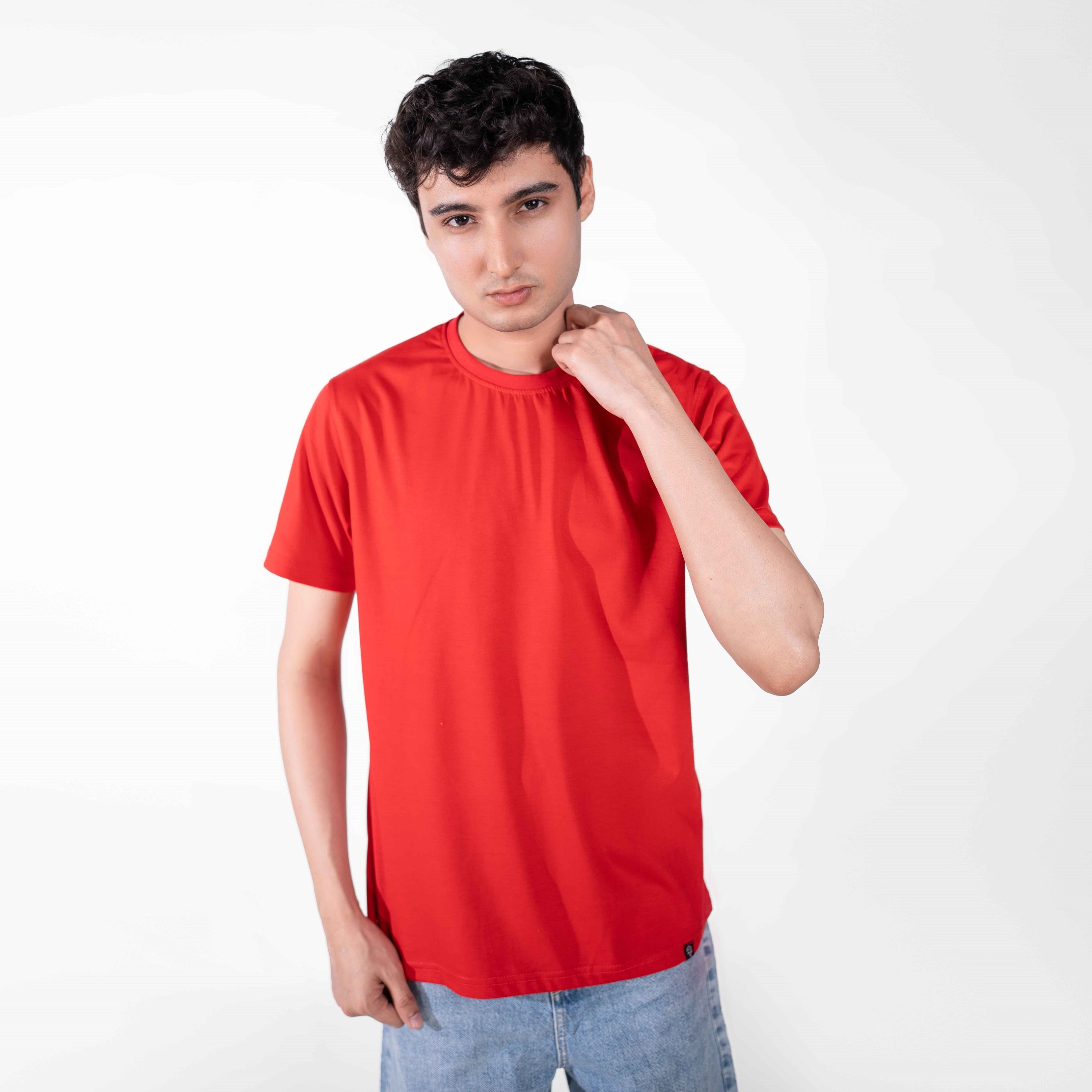 Red Basic Tee