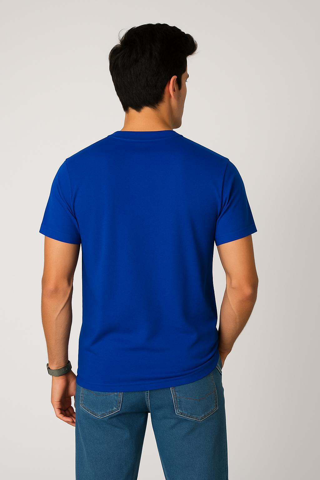 Royal Blue Basic Tee