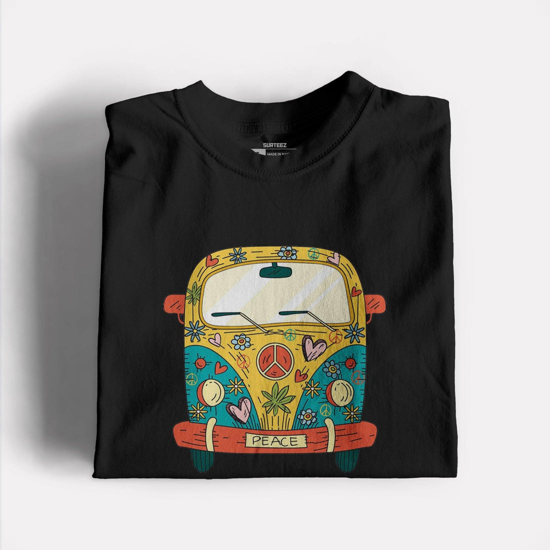 Peace Van Graphic Tshirt - Surteez