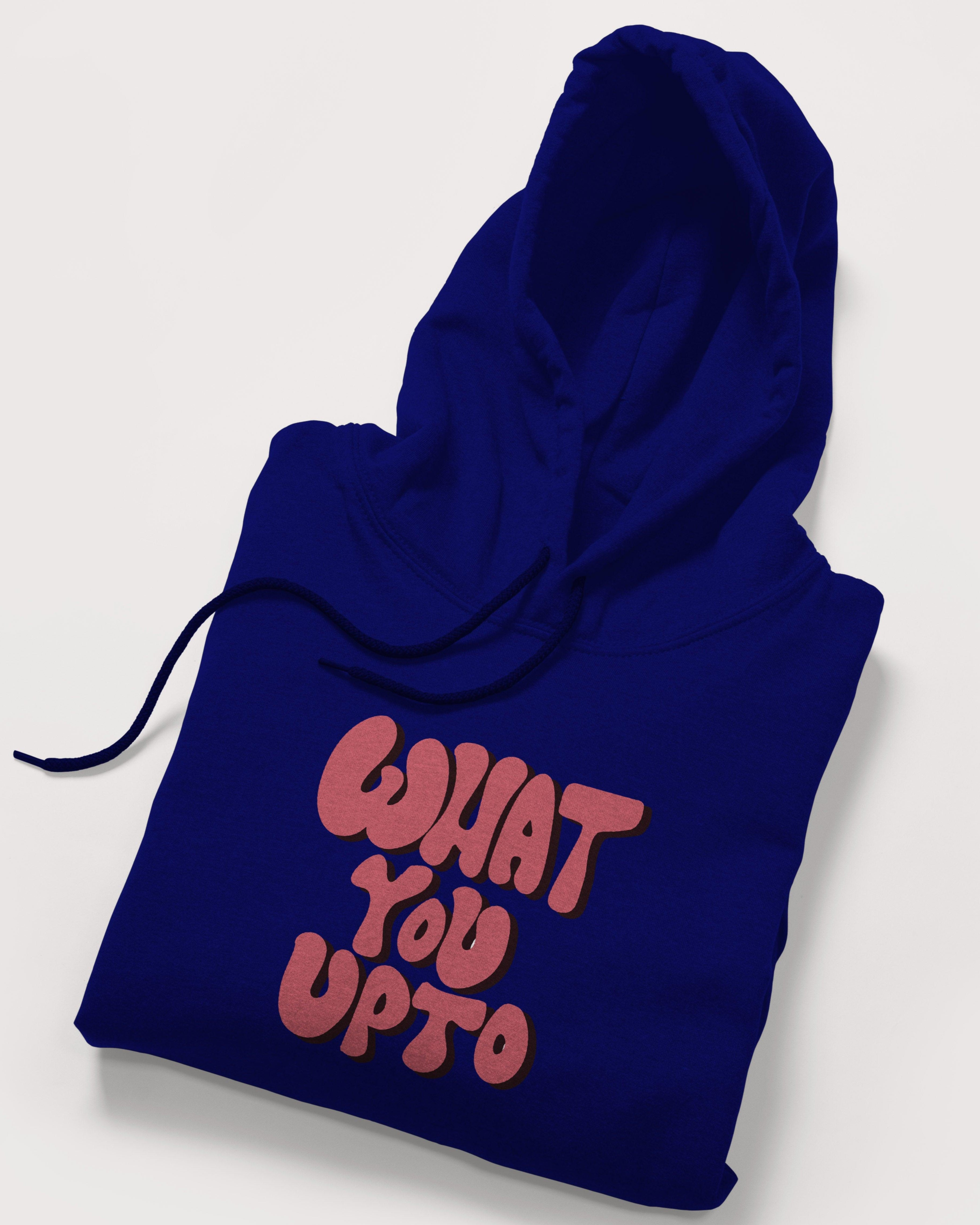 What You Up To Fleece Hoodie - Surteez