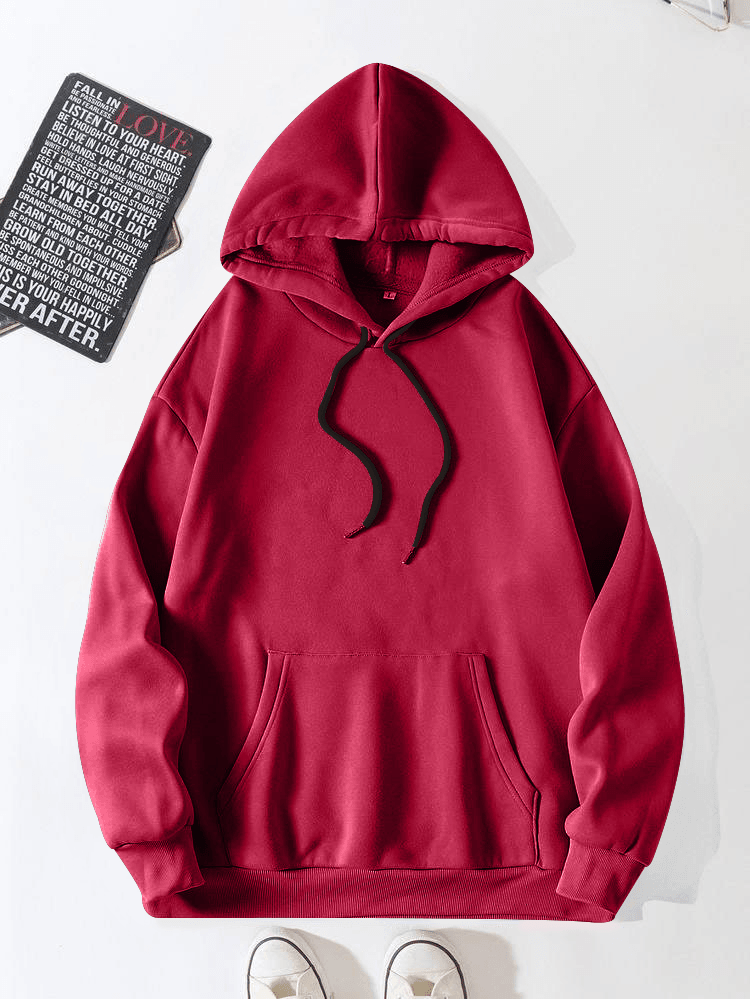 Ruby Red Fleece Hoodie - Surteez