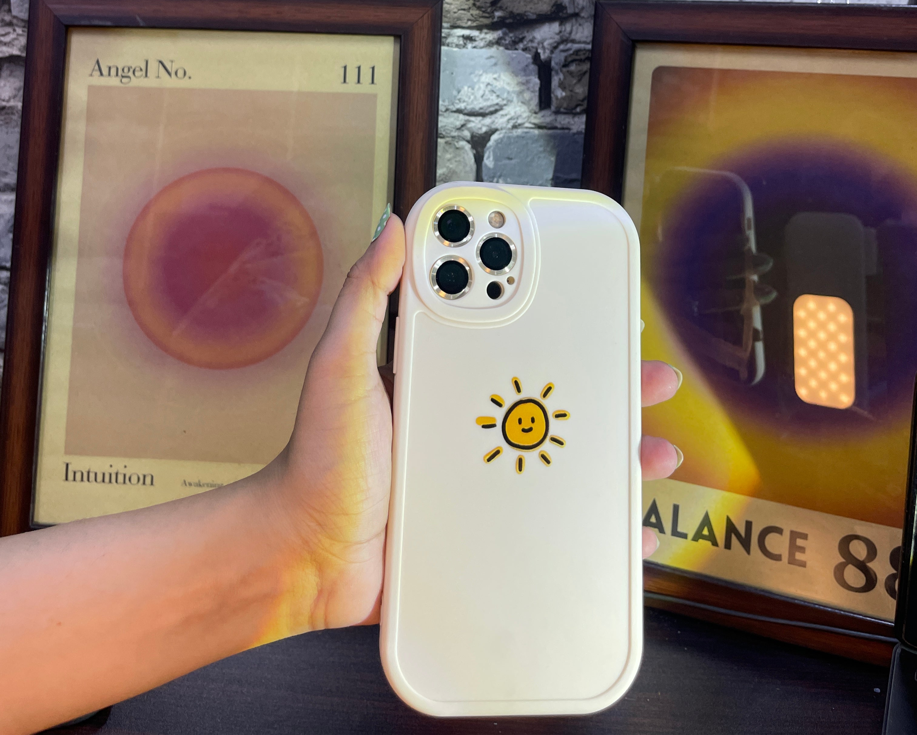 Cute Sun Emoji Mobile Case