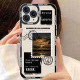 Landscape Stamp Label Mobile Case