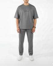 Steel Grey Interlock Co-ord Set