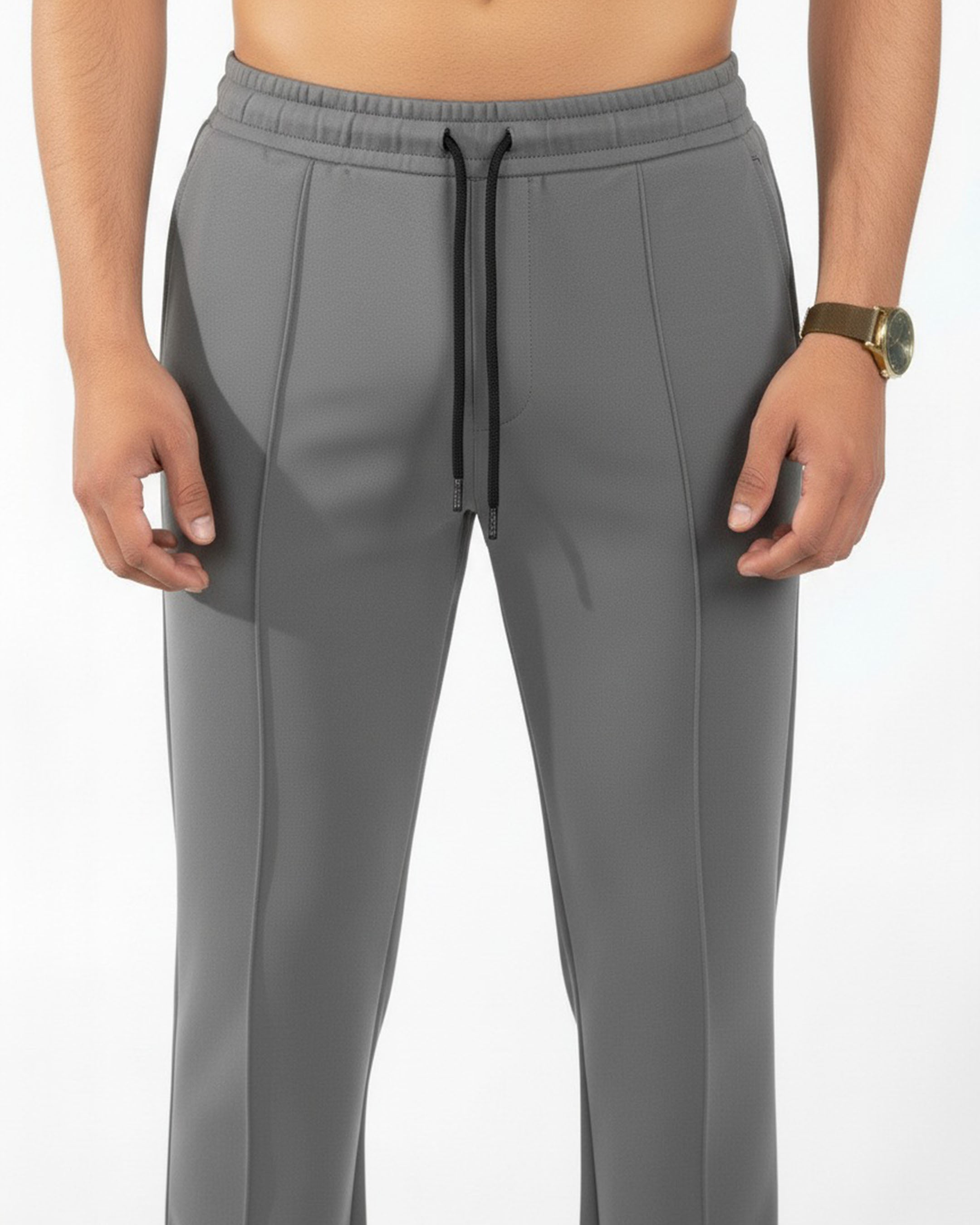 Steel Grey Interlock Co-ord Set