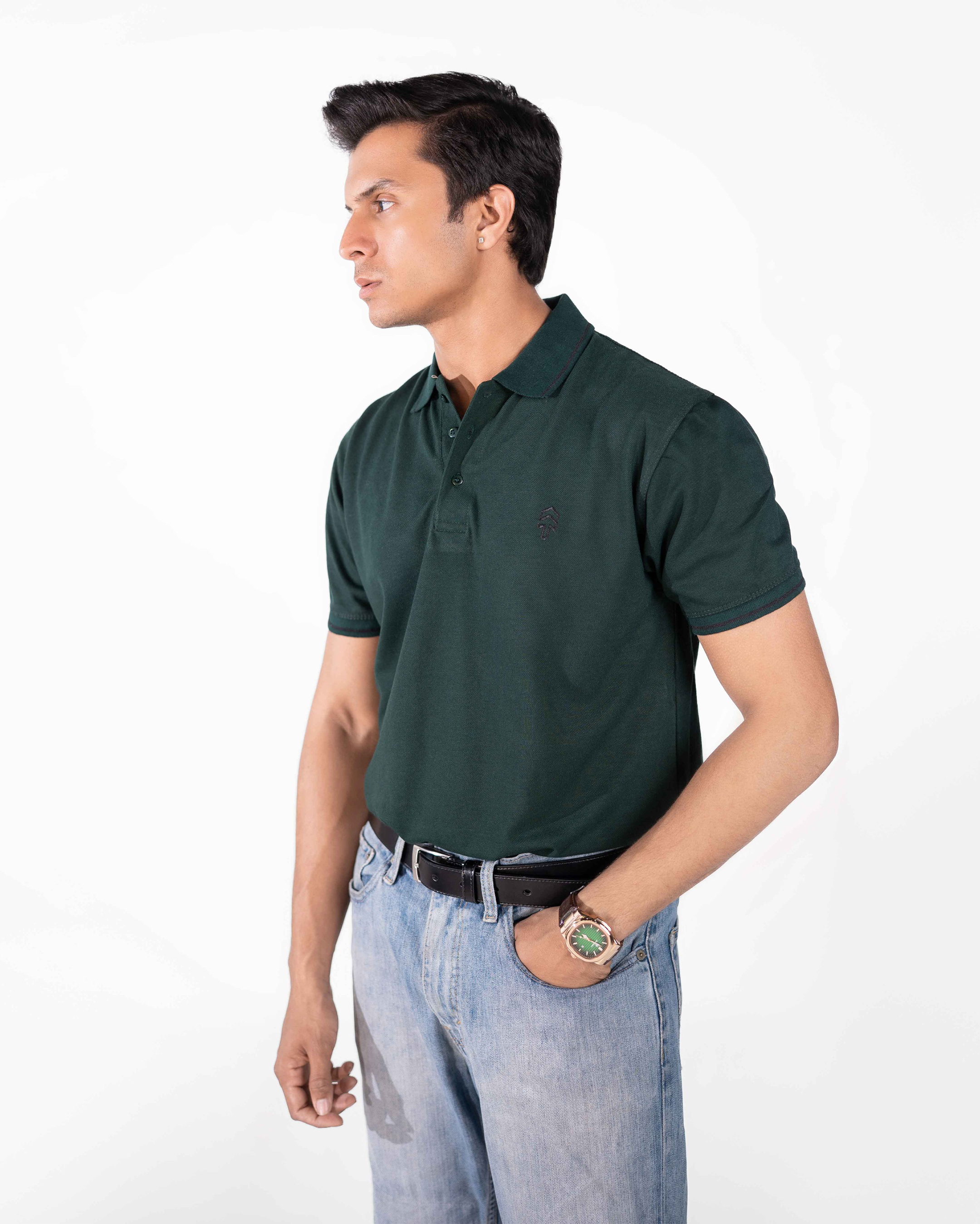 Polo Shirt - Bottle Green