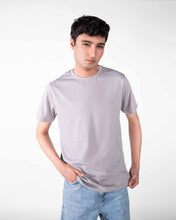 Steel Grey Basic Tee