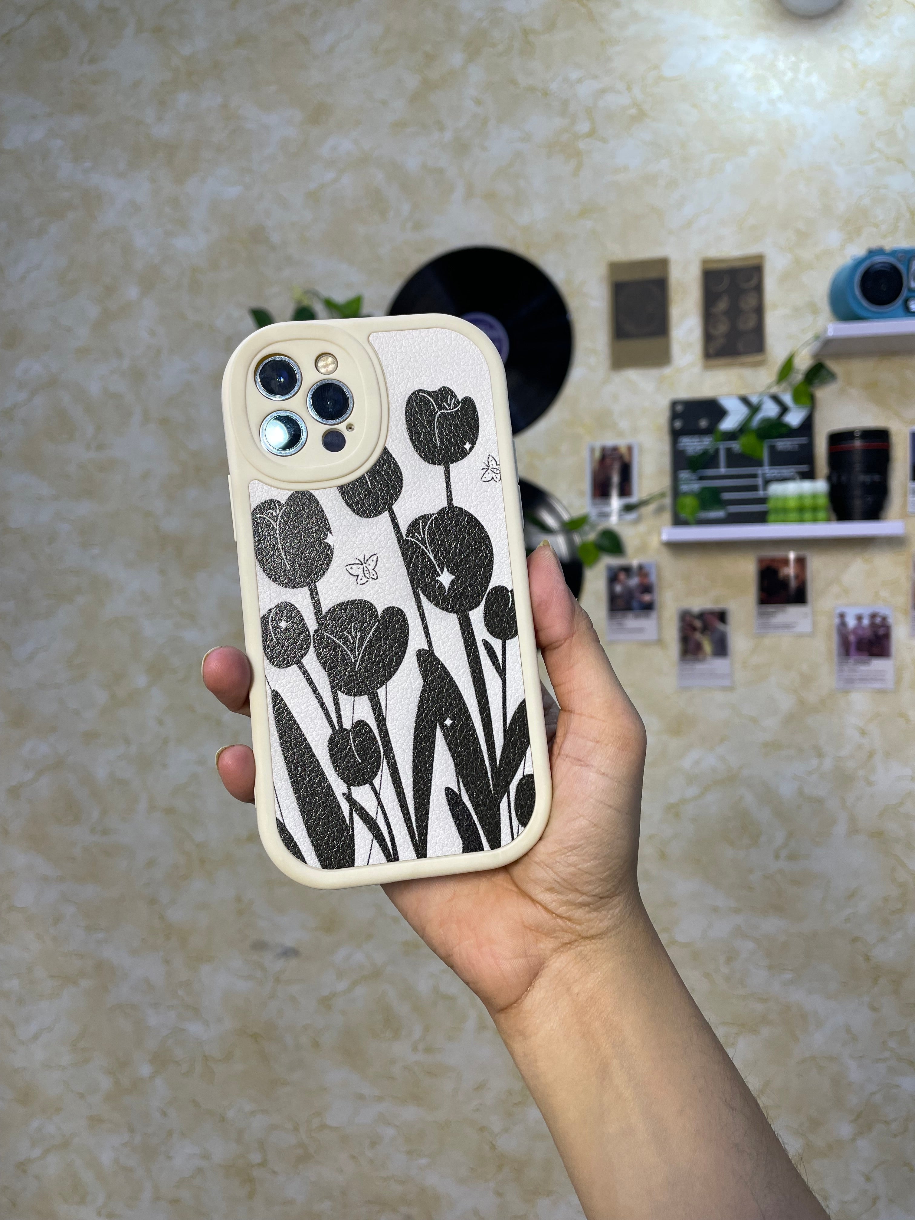 Black Tulip Mobile Case