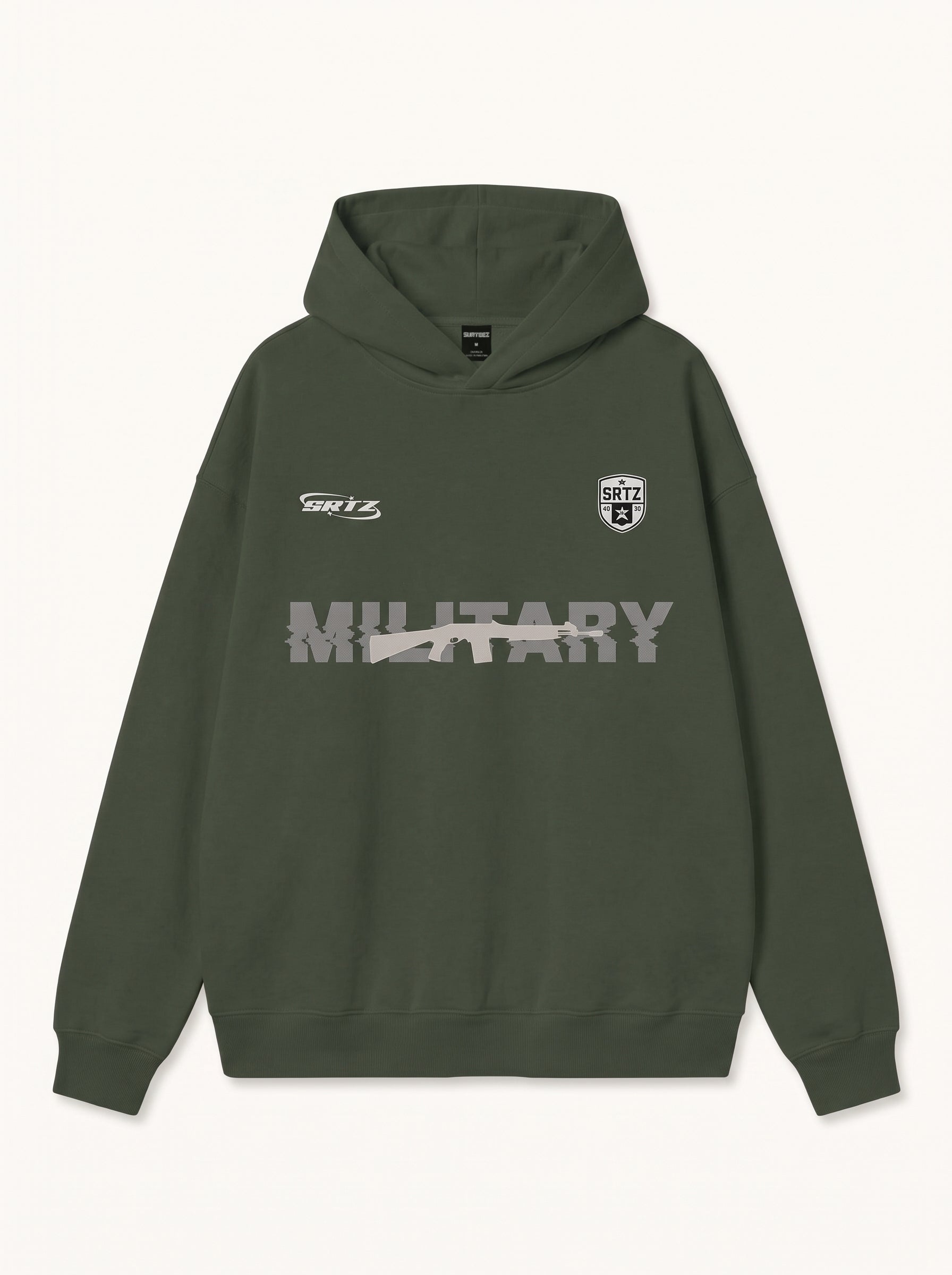 Oversize Military Hoodie