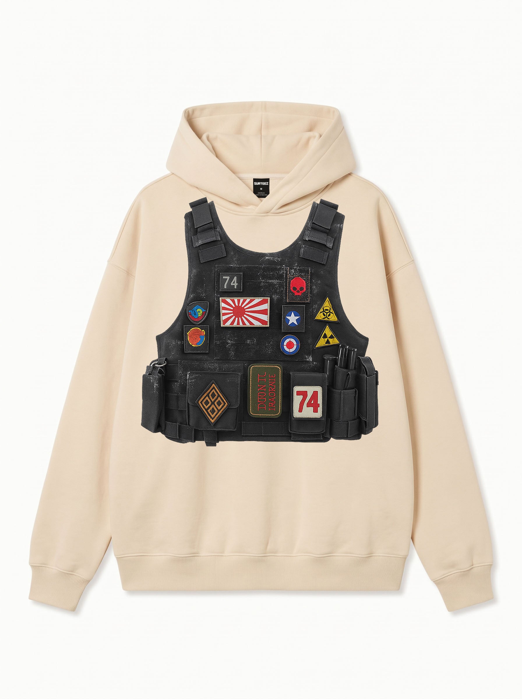 Oversize Bullet Proof Hoodie