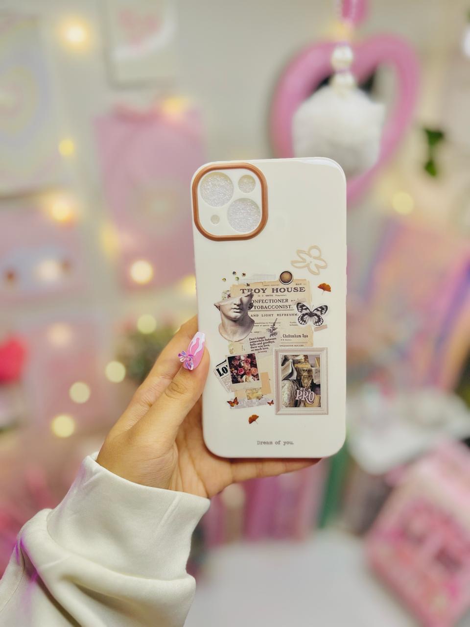 Retro Art Label Mobile Case