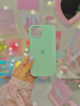 Mint Green Silicon Mobile Case