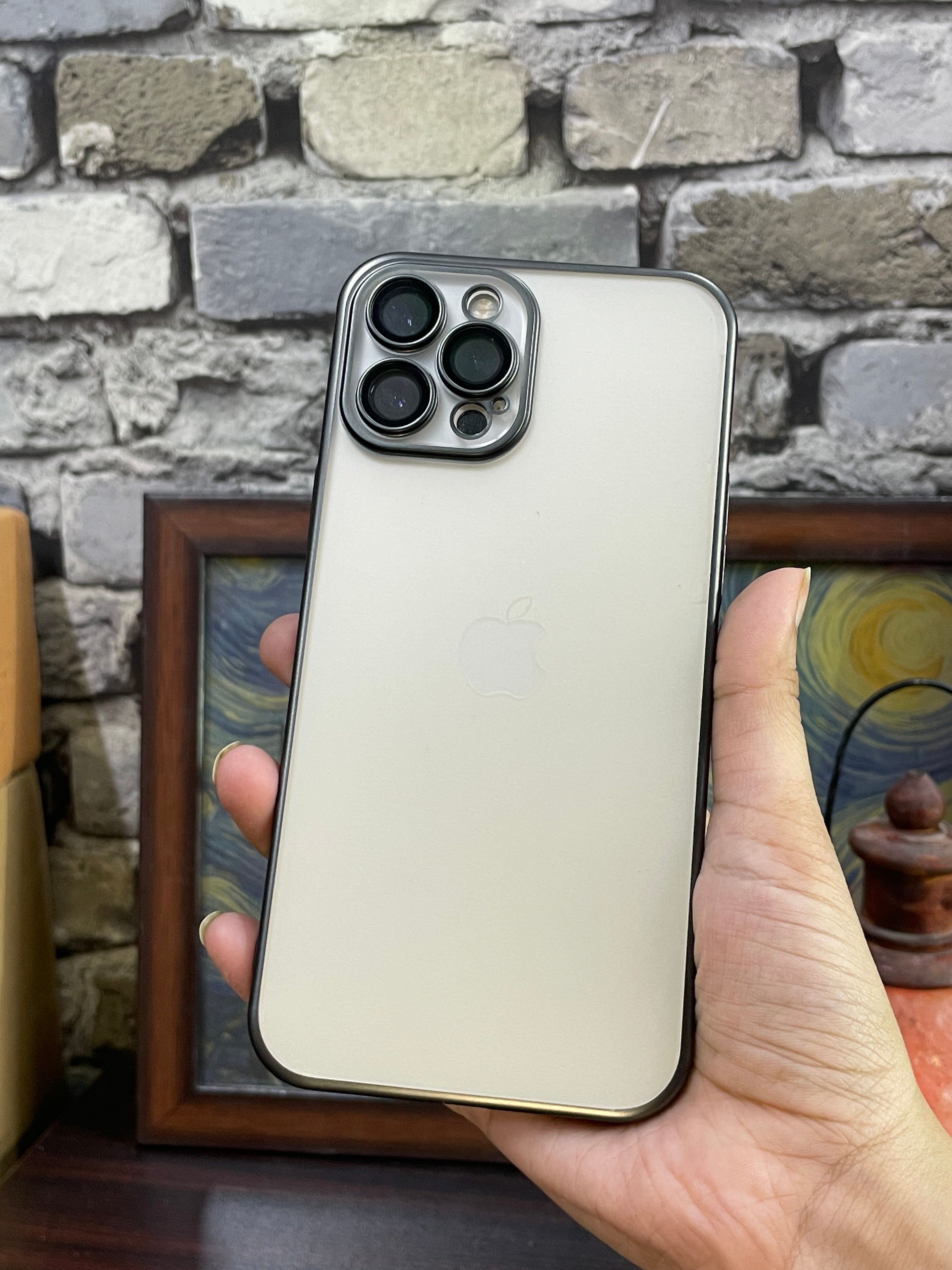 BlackLined Transparent Phone Case