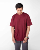 Oversize Maroon Tee