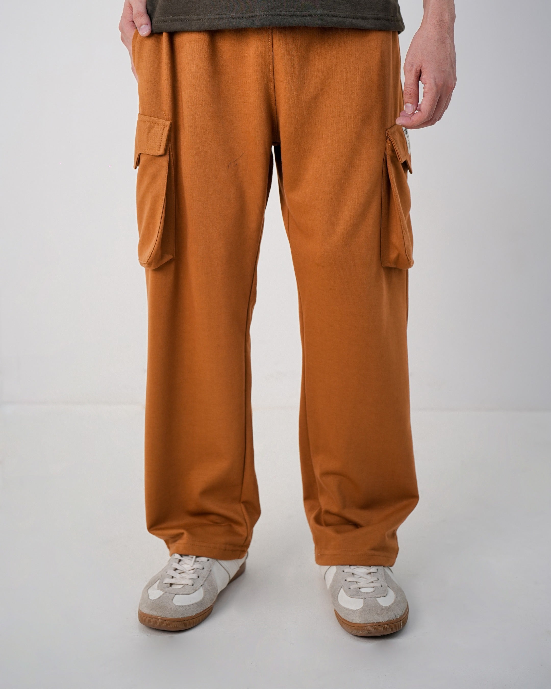 Rust Cargo Baggy Trouser