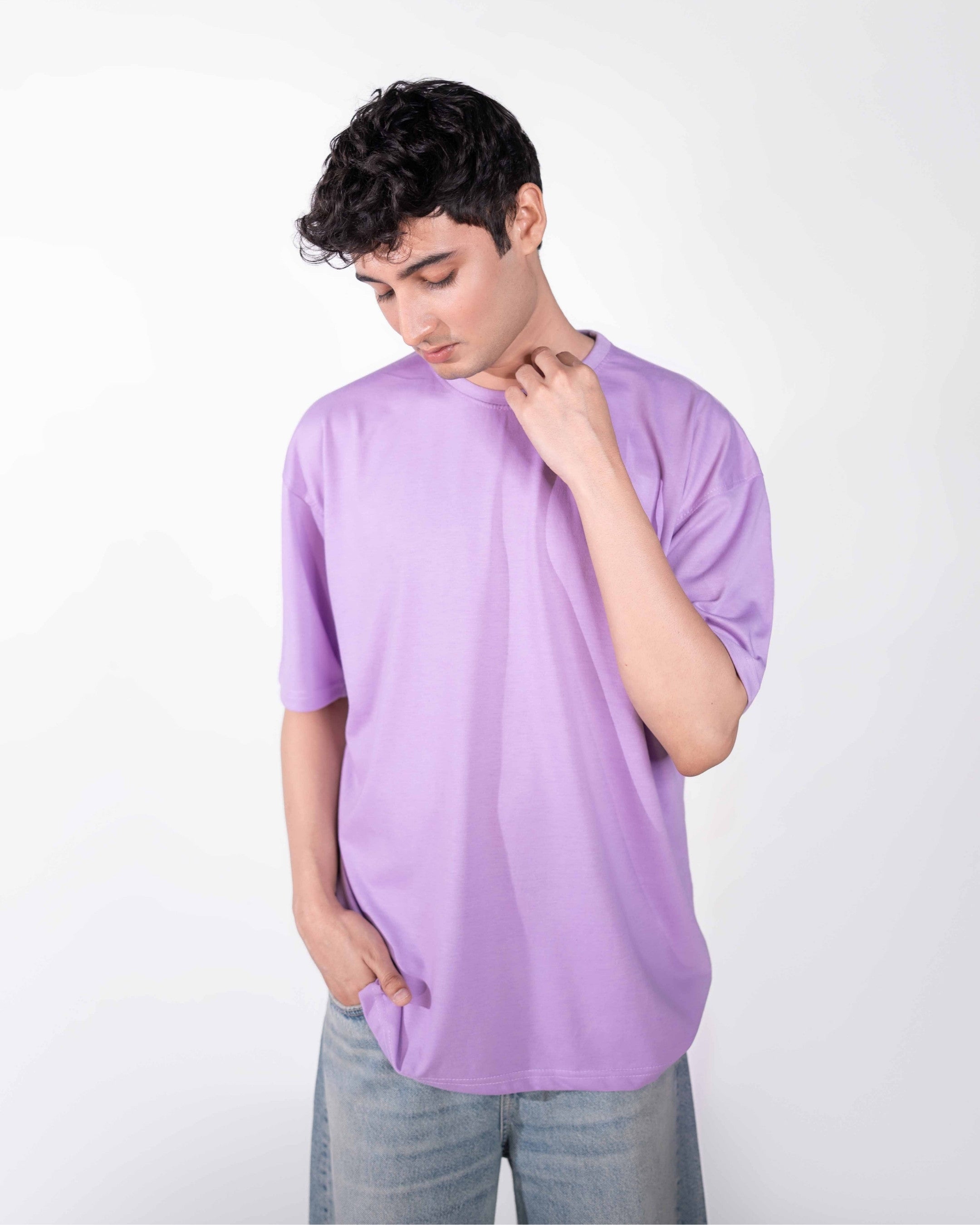 Oversize Lilac Tee