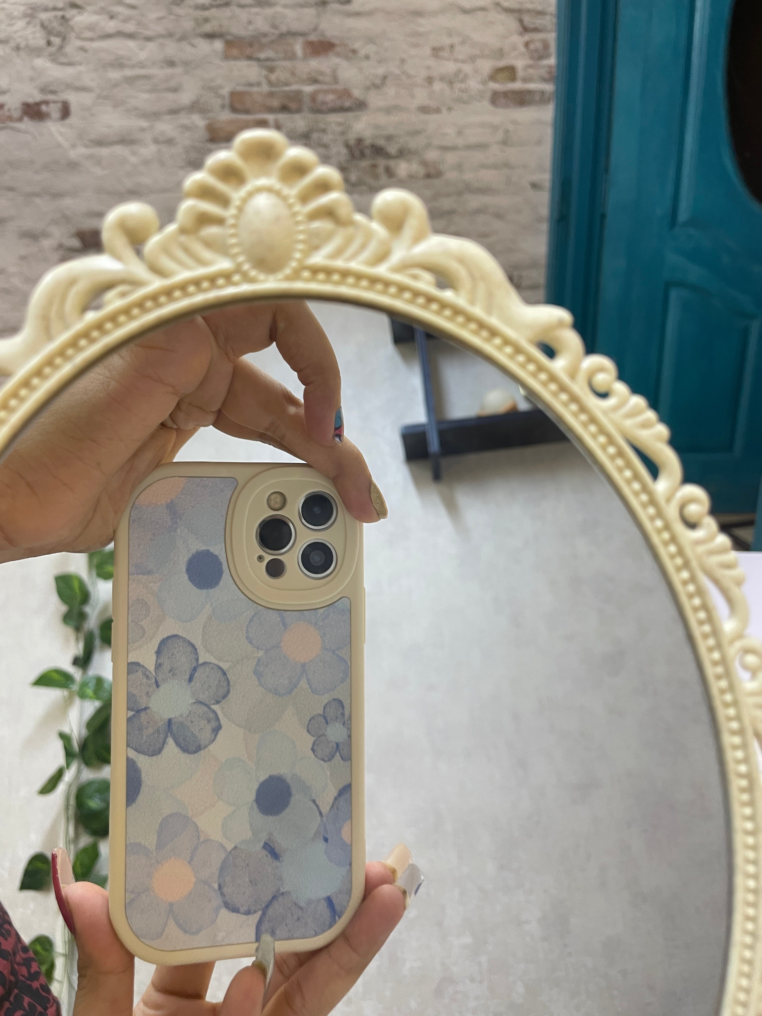 Blue Florals Phone Case