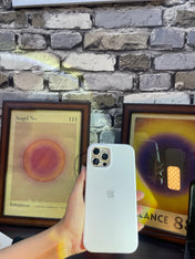White Silicon Mobile Case